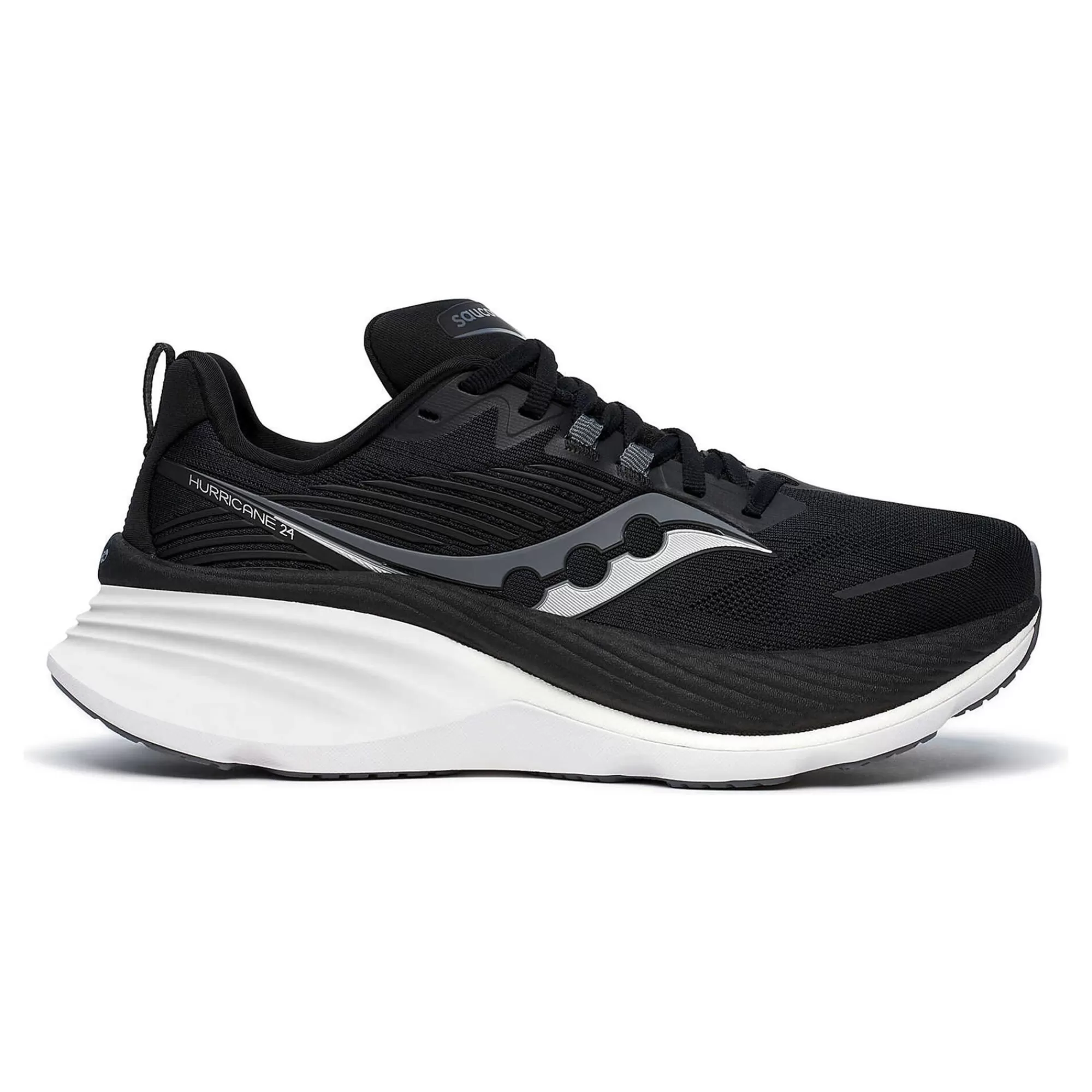 Hurricane 24 Stability Running Shoe Women - Black, Grey>Saucony Fashion