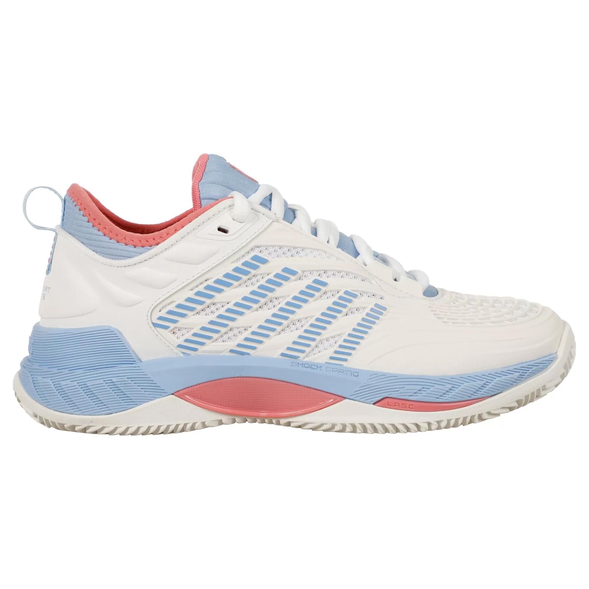 Hypercourt Supreme 2 CLAY Clay Court Shoe Women - White, Violet>K-Swiss Shop