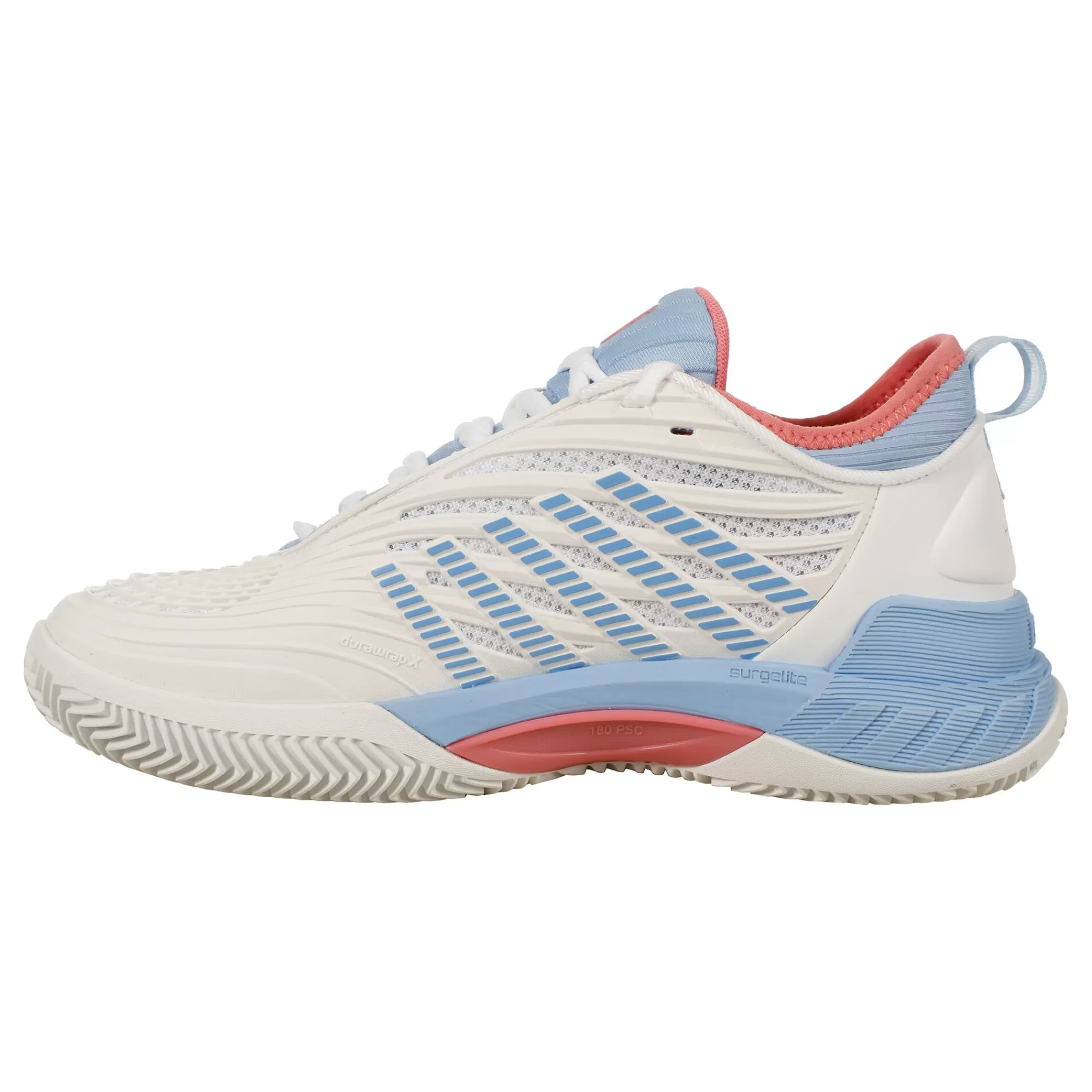 Hypercourt Supreme 2 CLAY Clay Court Shoe Women - White, Violet>K-Swiss Shop