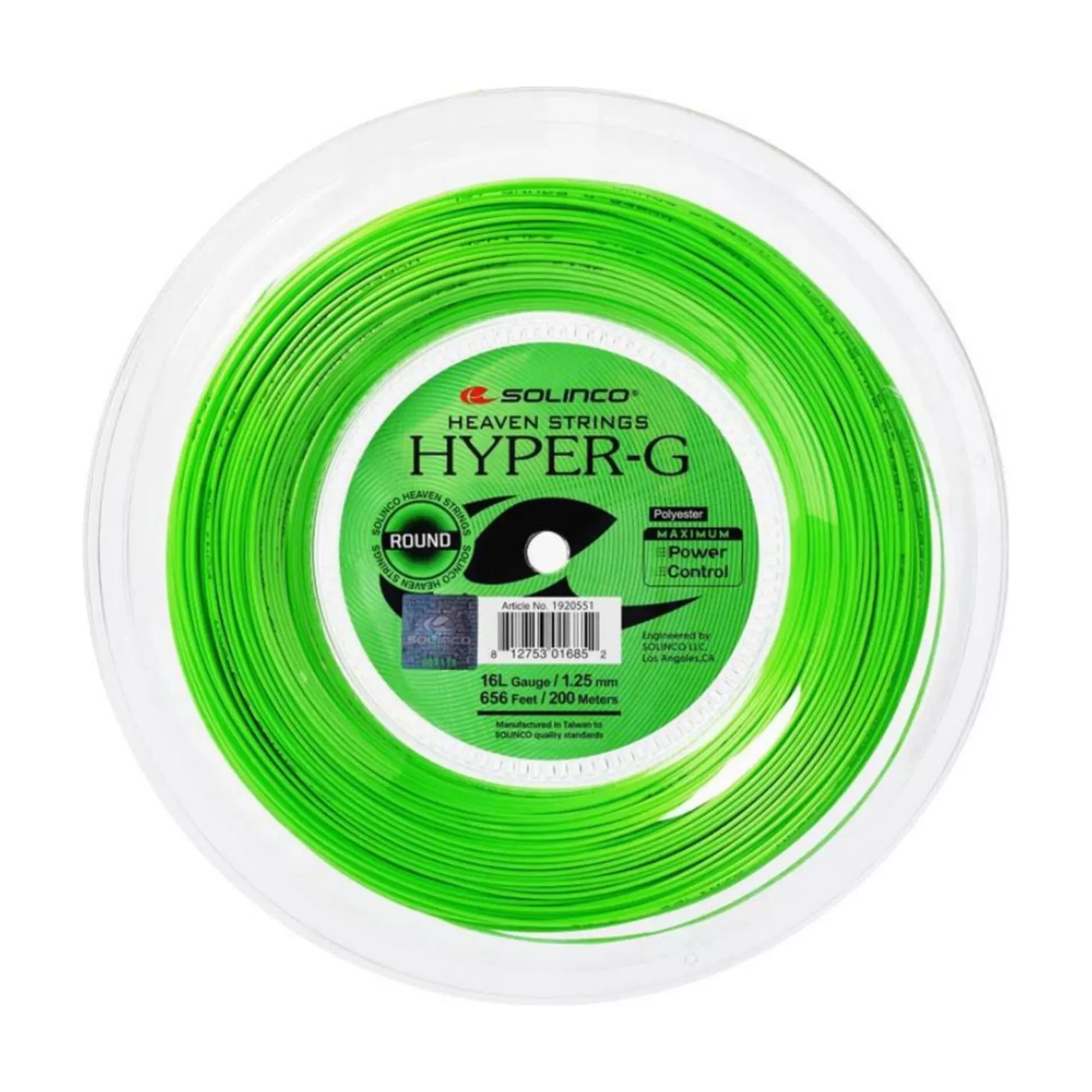 Hyper-G Round String Reel - Green>Solinco Shop