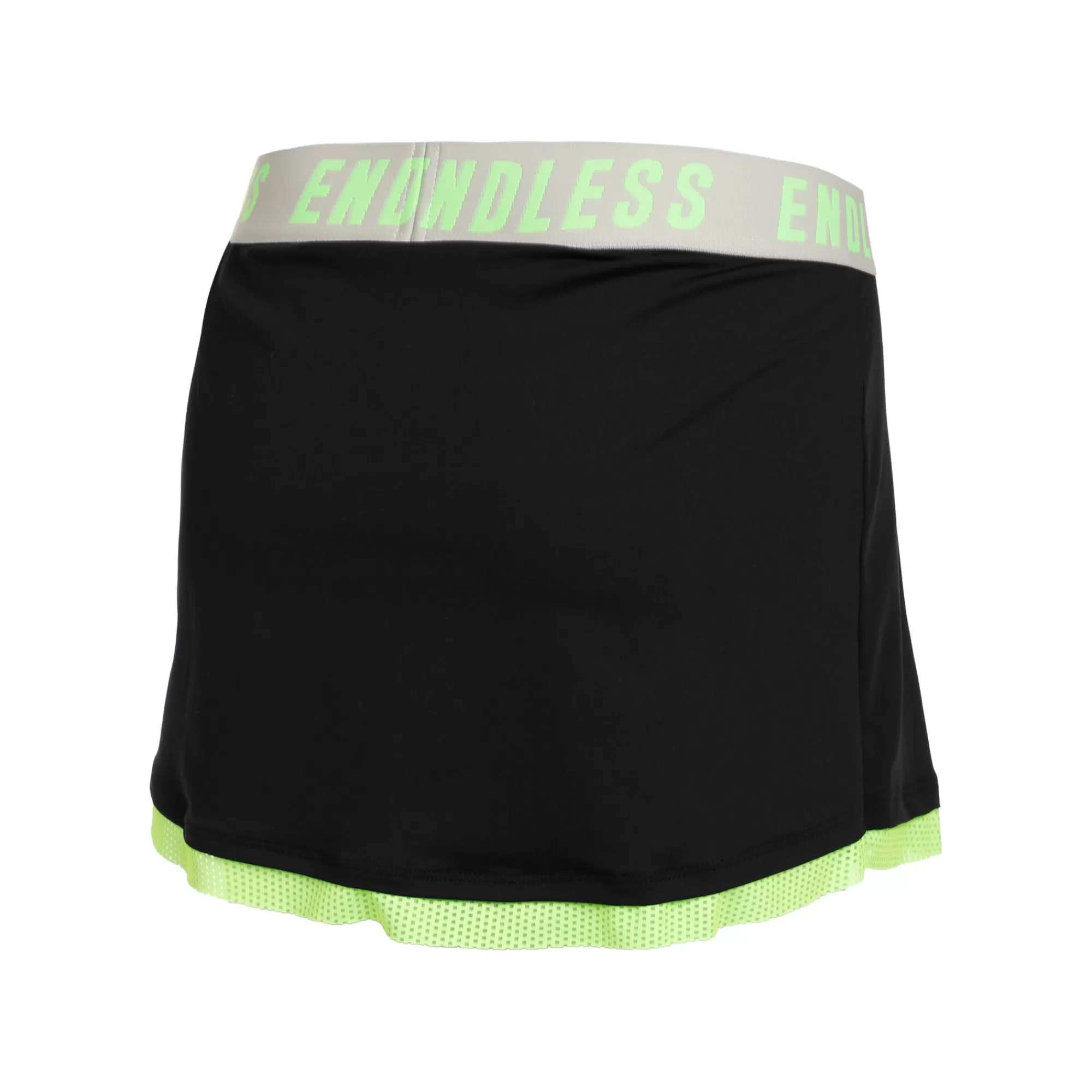 Iconic Skirt Women - Black, Neon Green>Endless Fashion