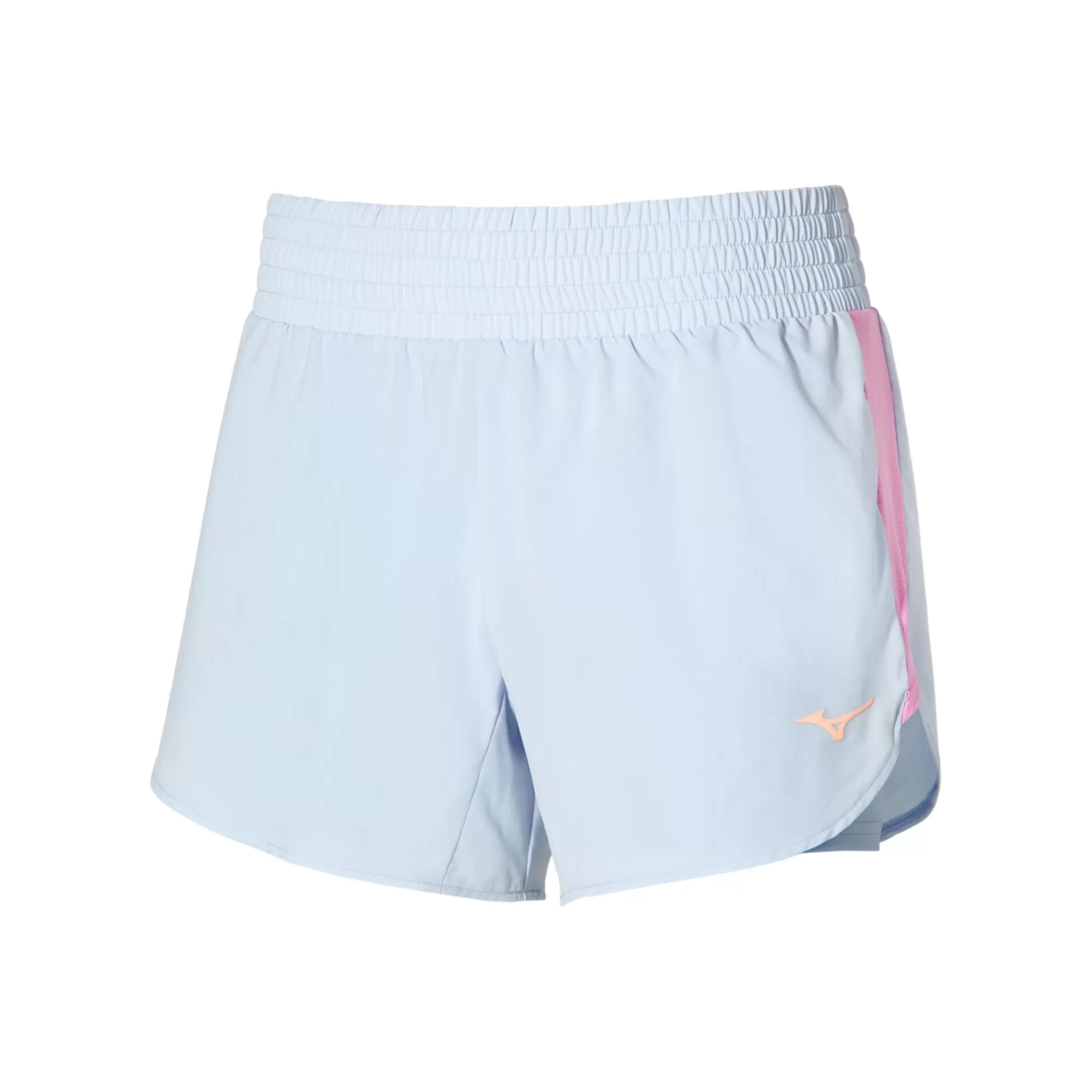 2in1 4.5 Running Shorts Women - Light Blue>Mizuno Fashion
