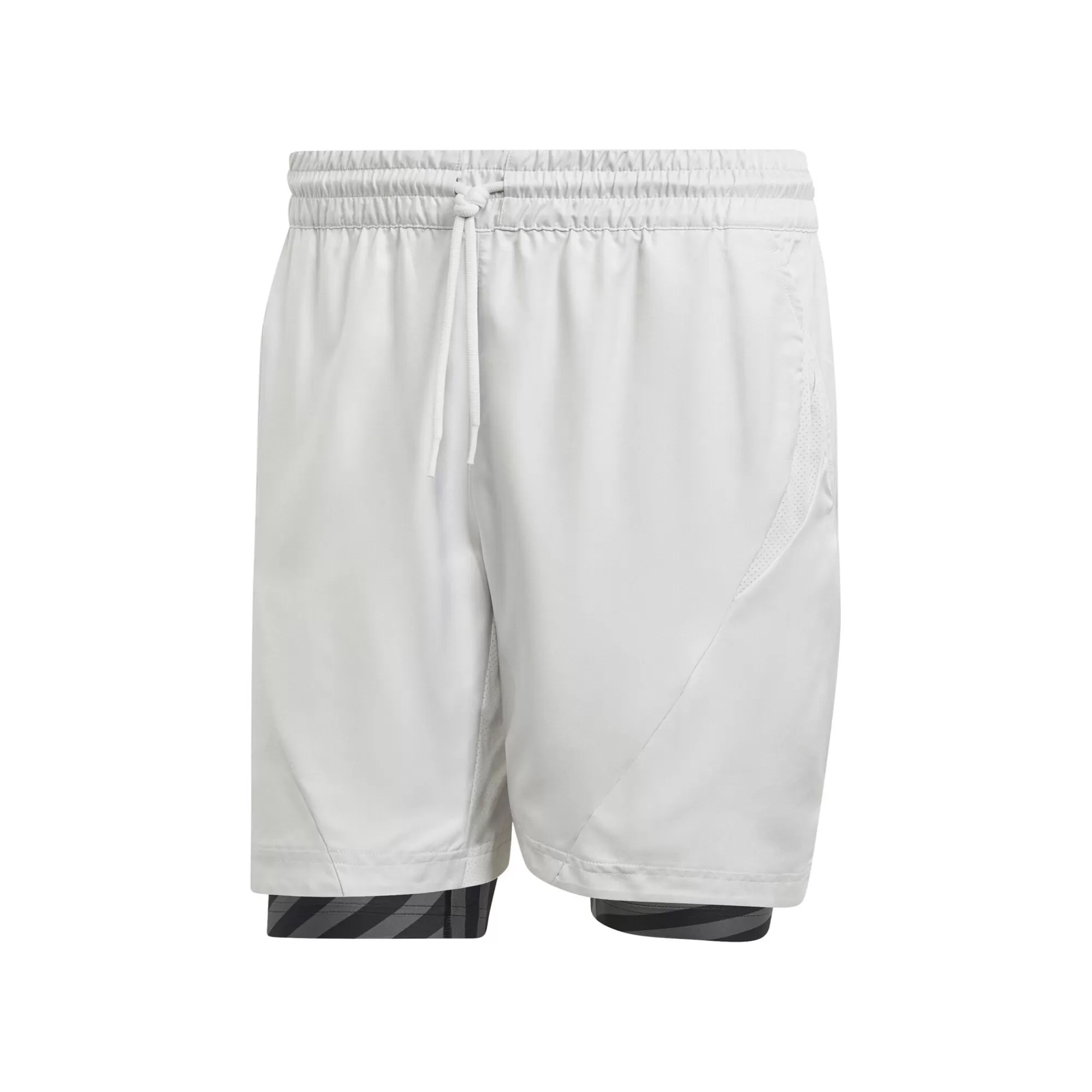 2in1 Pro Shorts Men - Lightgrey, Black>adidas Outlet