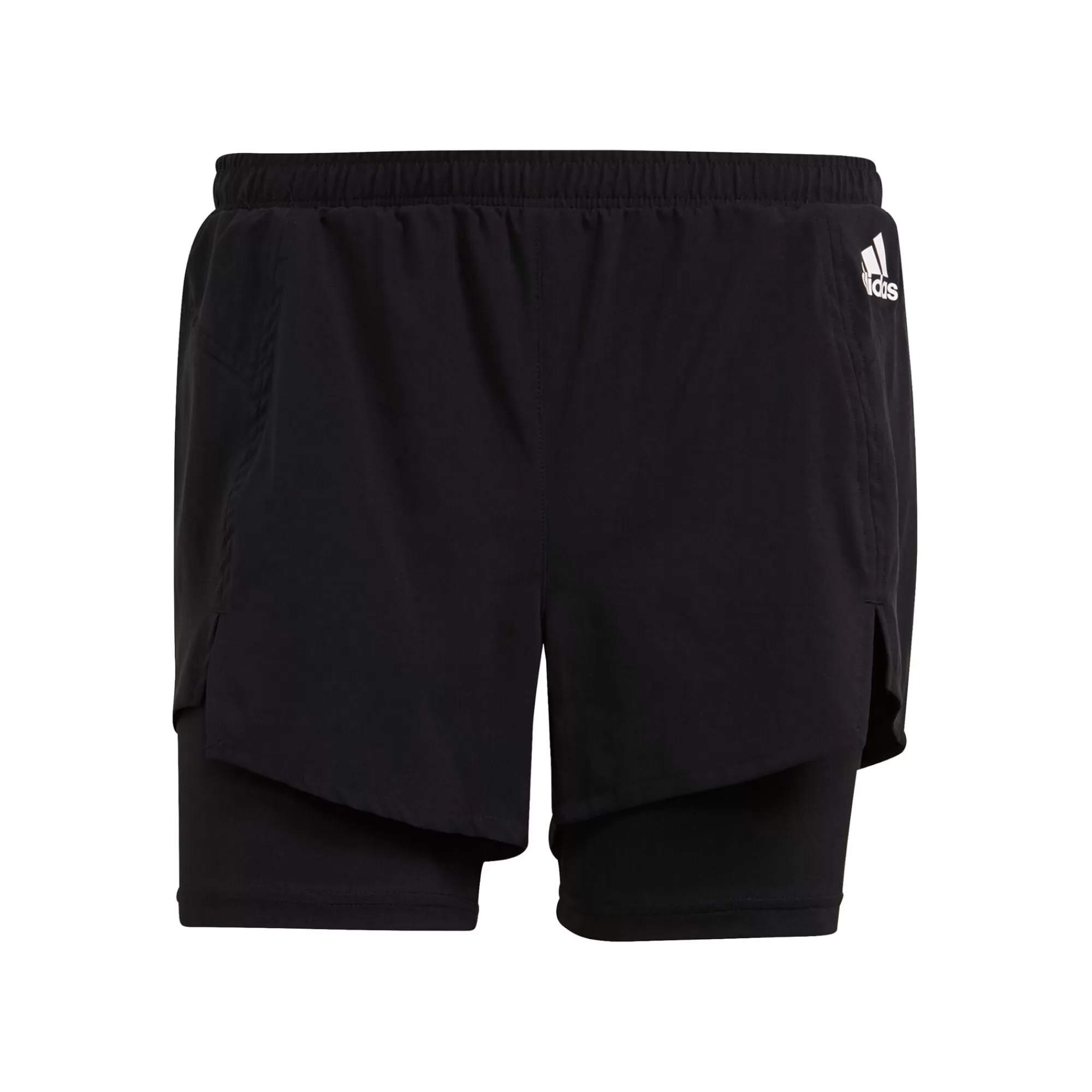 2in1 Shorts Women - Black, White>adidas Best