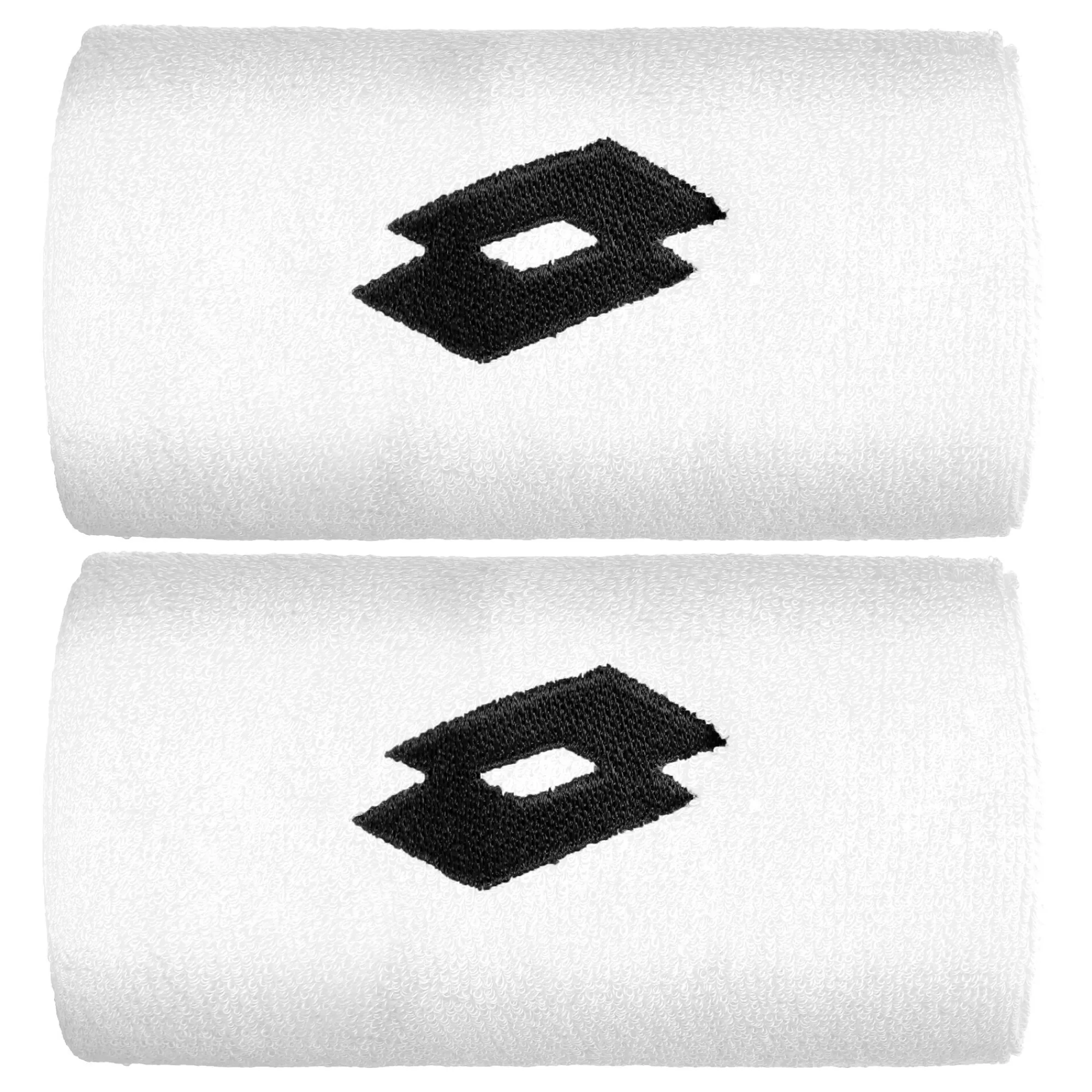 5in Wristband 2 Pack Men - White, Black>Lotto Shop