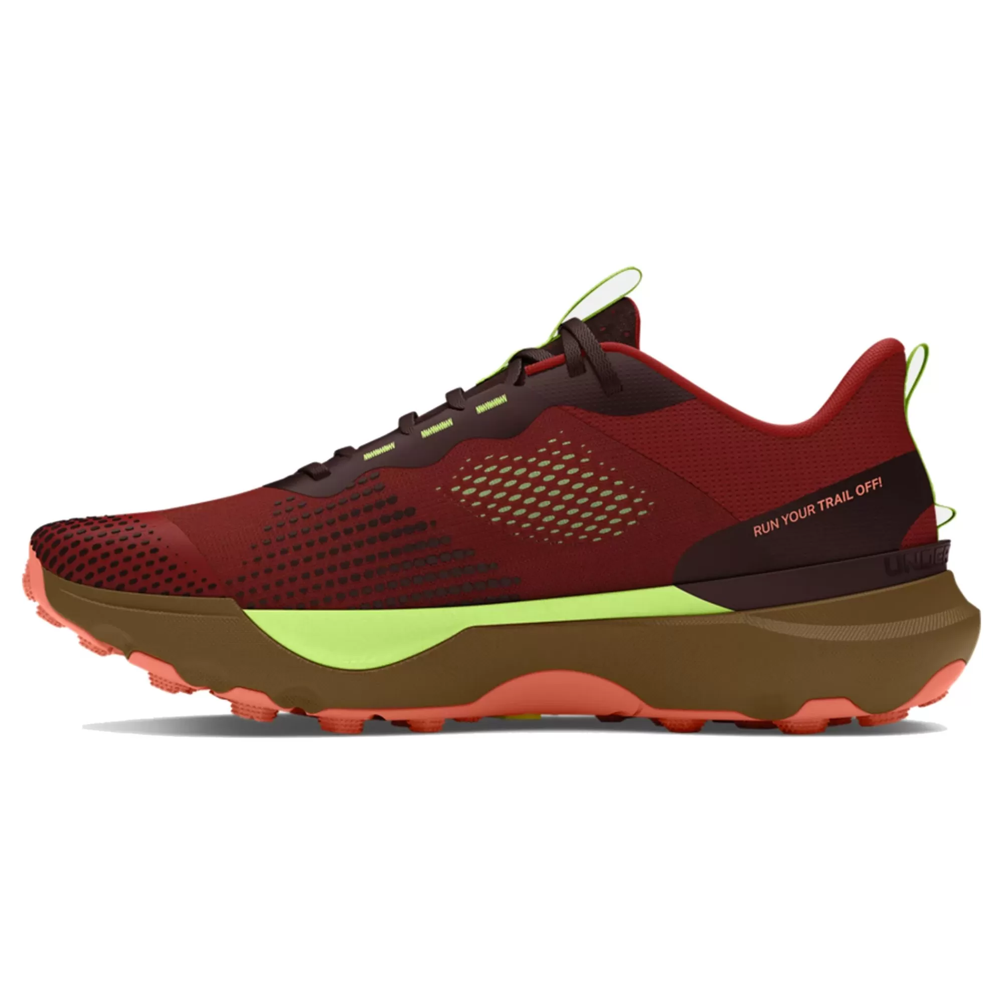 Infinite Pro Trail Running Shoe - Orange, Brown>Under Armour Cheap