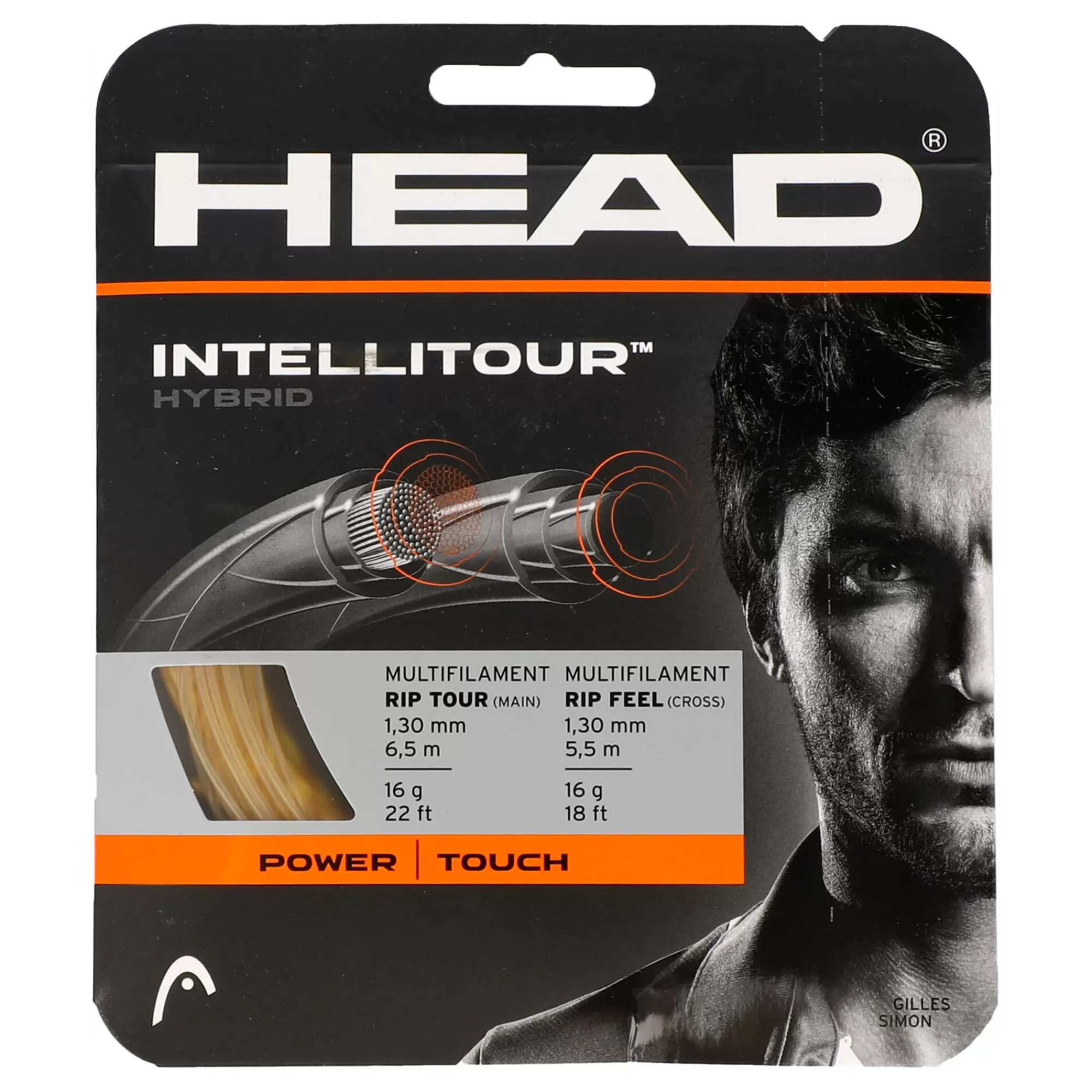 IntelliTour String Set 12m - Beige>HEAD Best