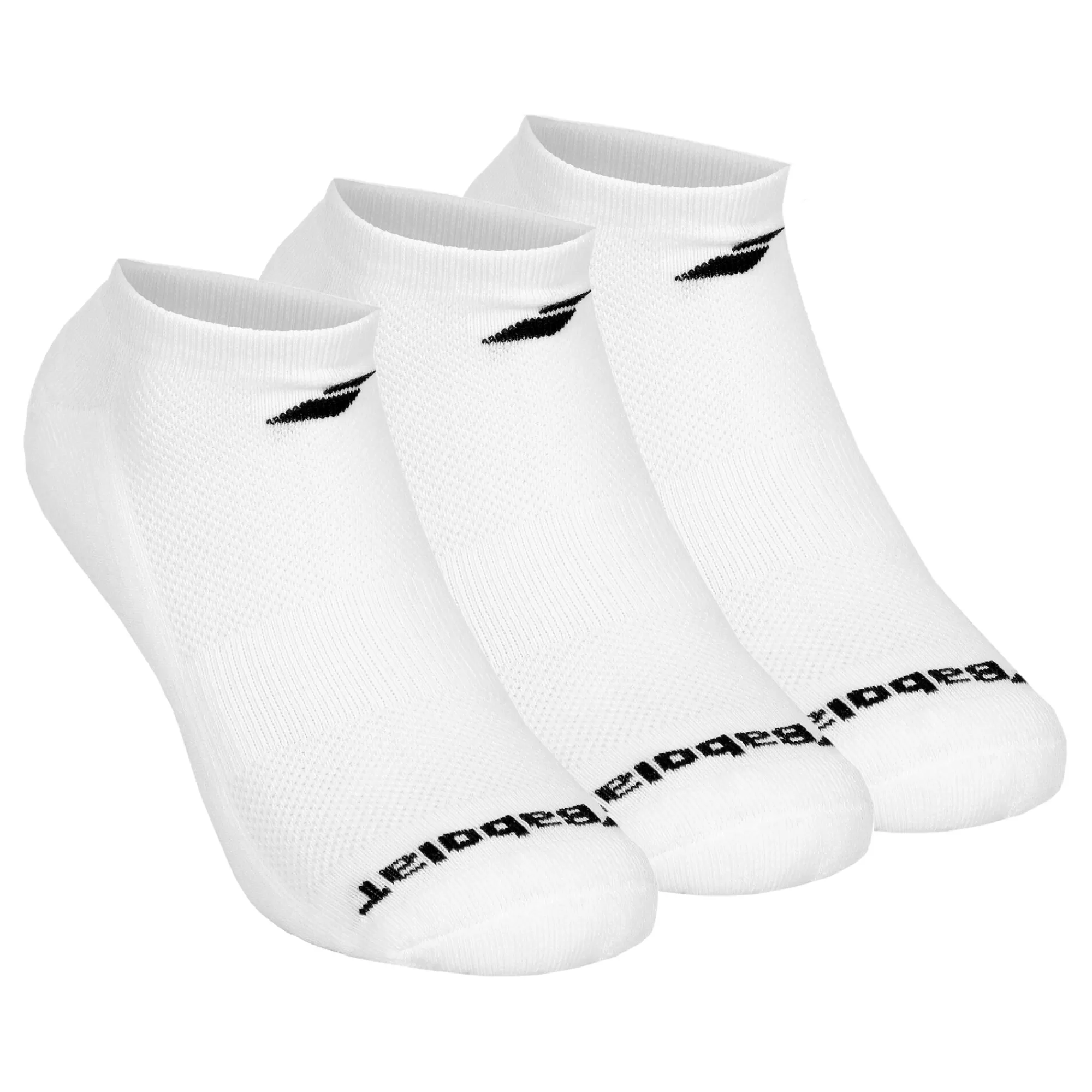 Invisible Tennis Socks 3 Pack - White, Black>Babolat Best