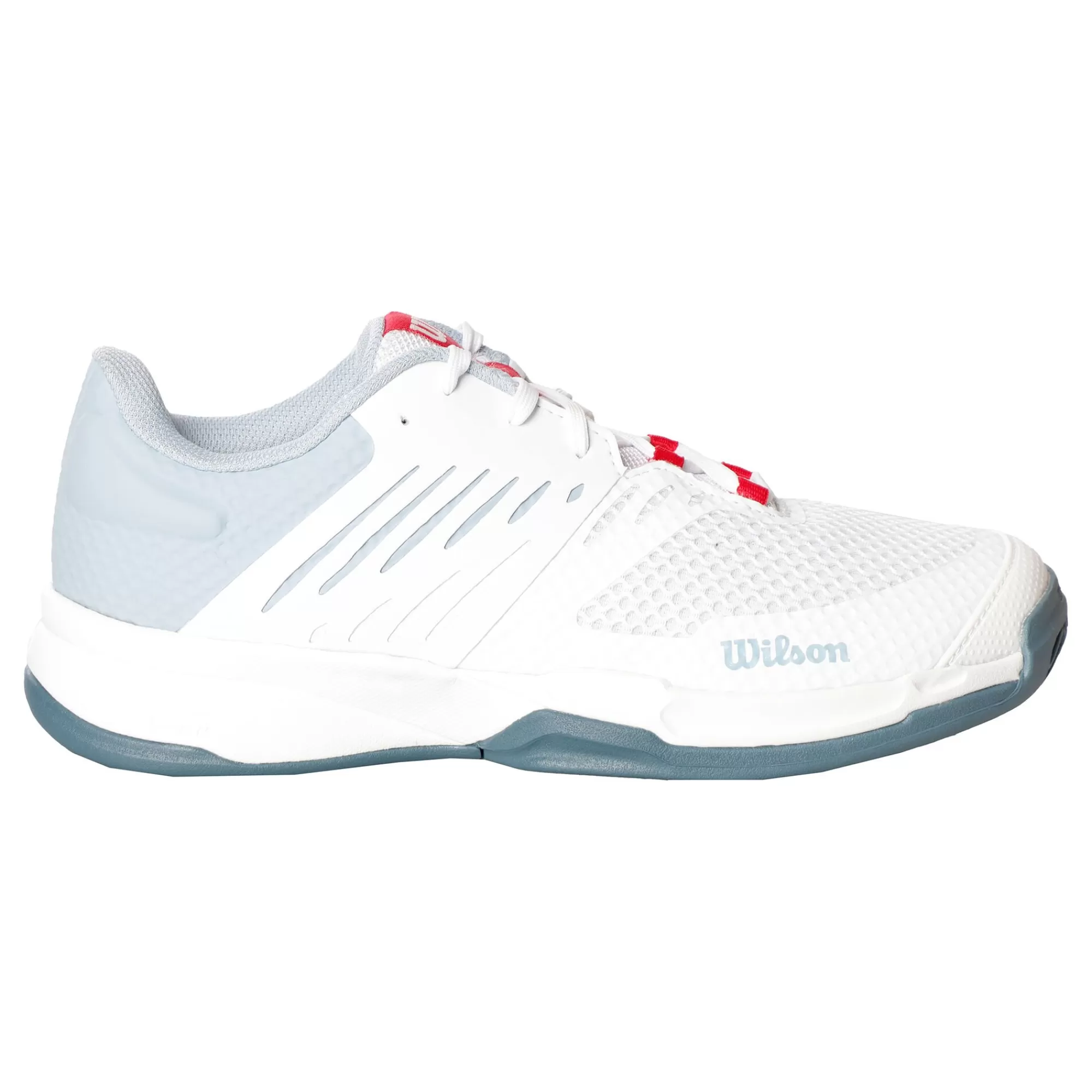 Kaos Devo Clay Court Shoe Women - White, Blue>Wilson Best