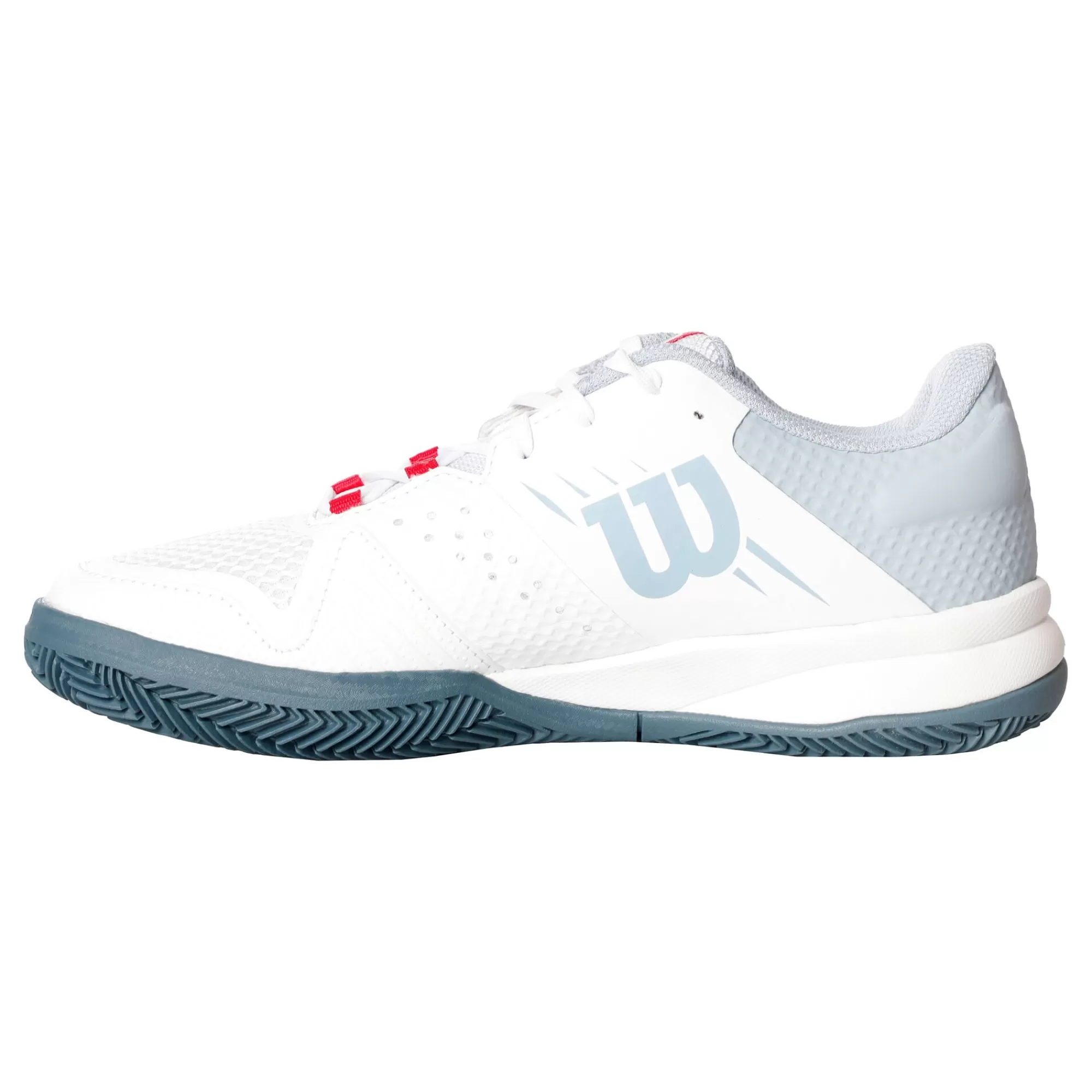 Kaos Devo Clay Court Shoe Women - White, Blue>Wilson Best