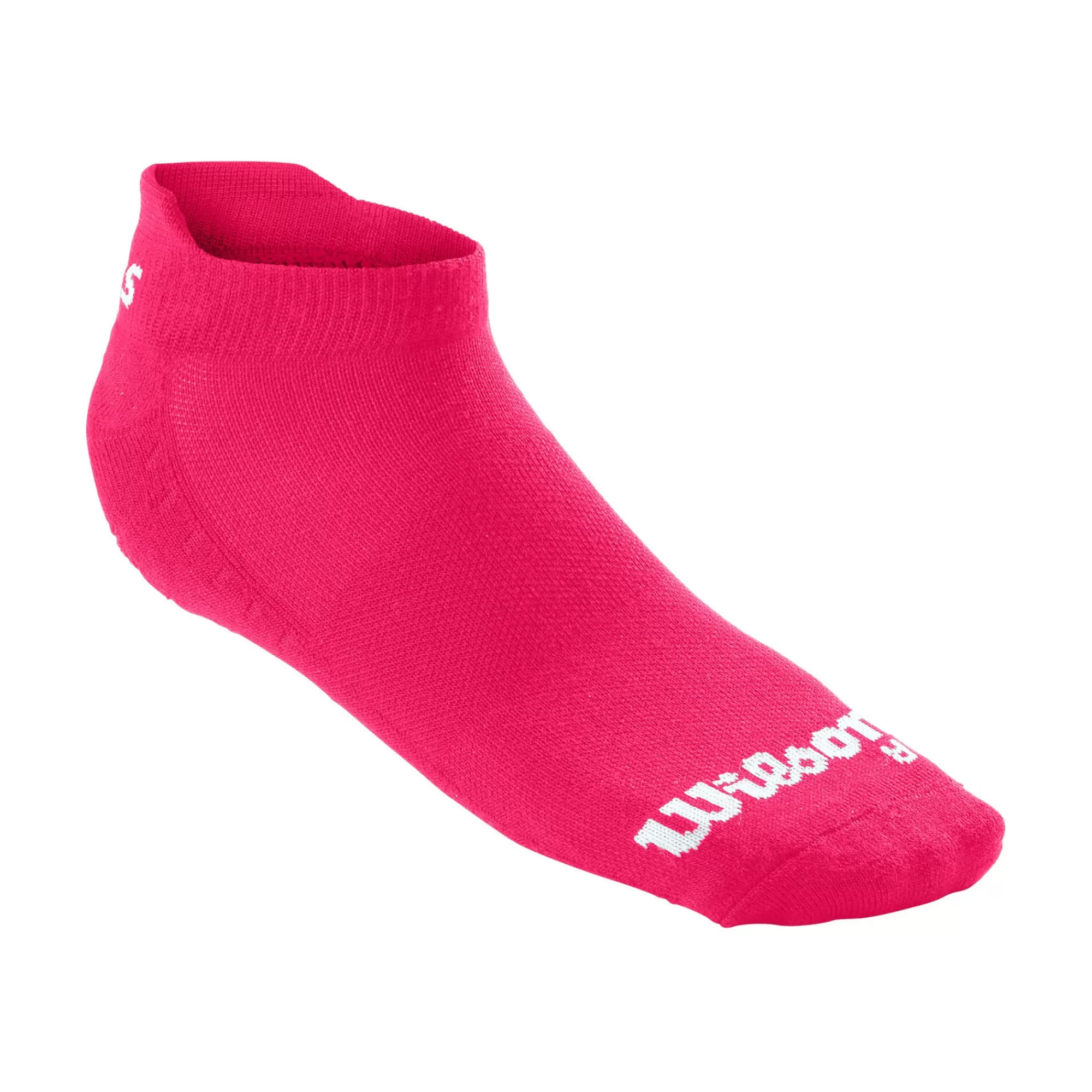 Kaos II No Show Tennis Socks - Red, White>Wilson Outlet