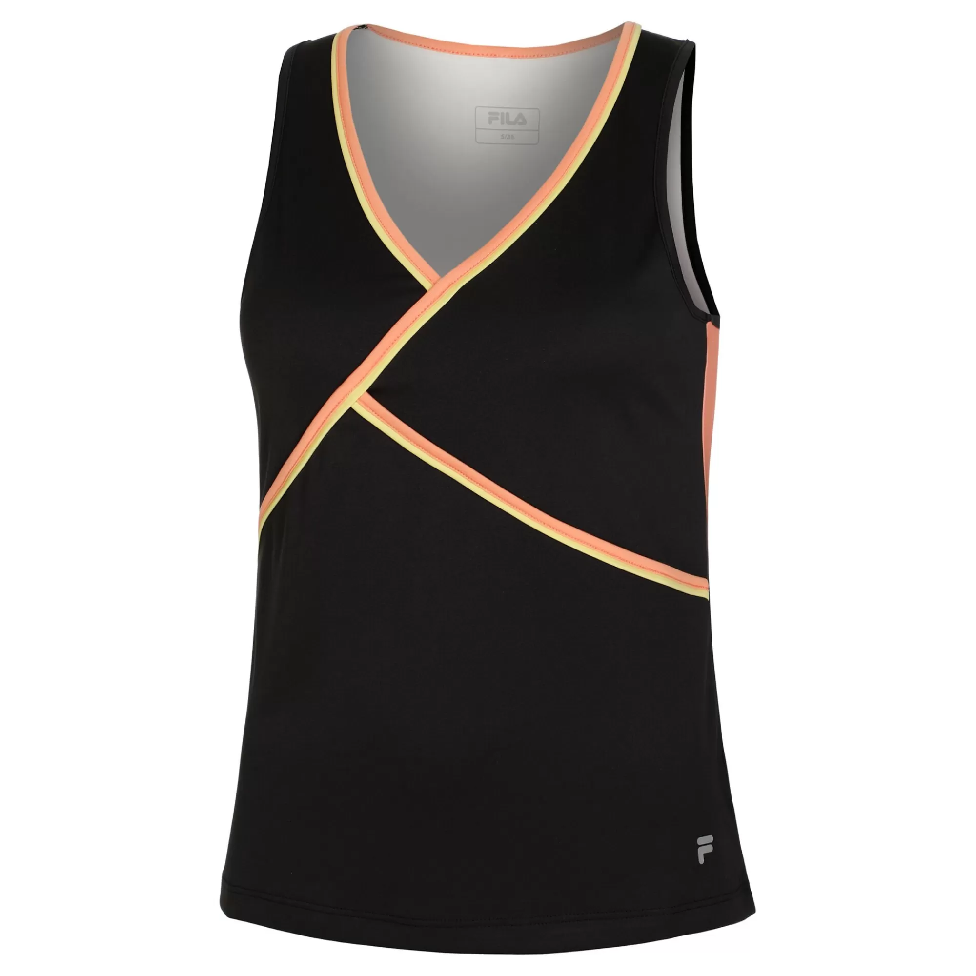 Khai Tank Top Women - Black, Orange>Fila Flash Sale