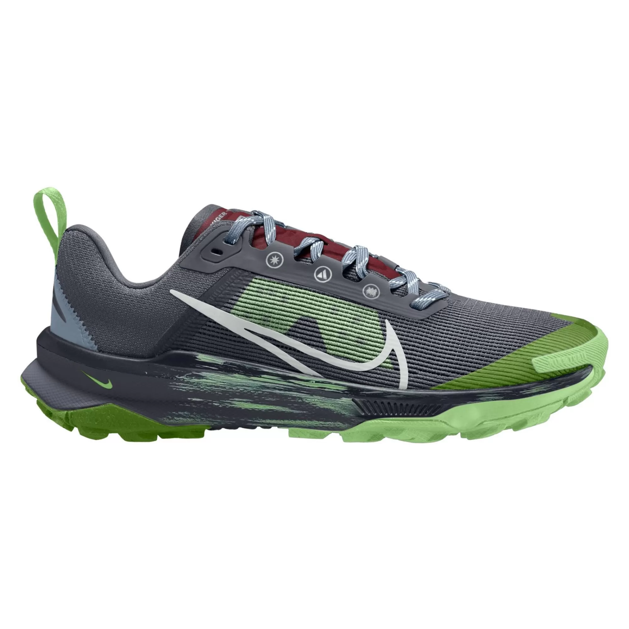 Kiger 9 Trail Running Shoe Women - Dark Blue, Multicoloured>Nike Discount