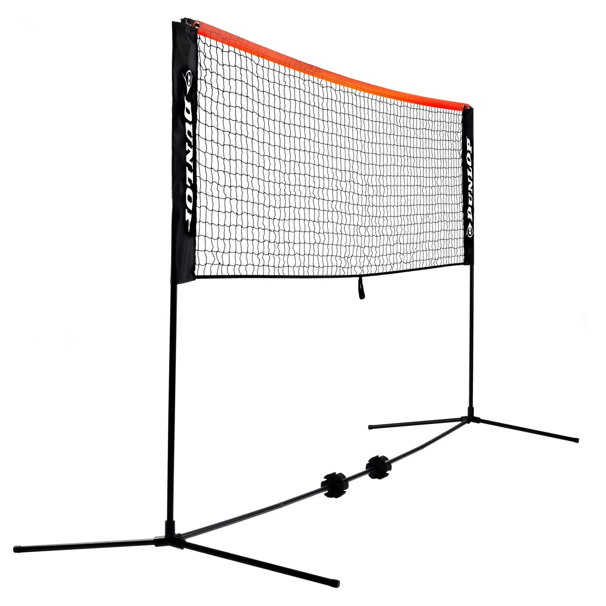 Kleinfeldnetz Tennis Net 6m - Orange, Black>Dunlop Cheap
