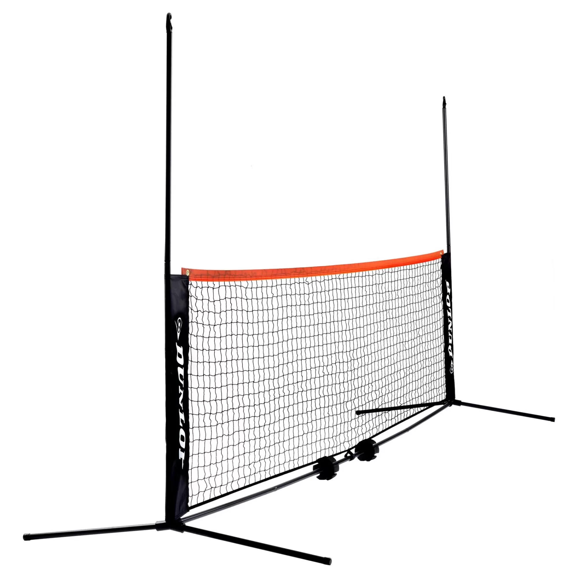 Kleinfeldnetz Tennis Net 6m - Orange, Black>Dunlop Cheap