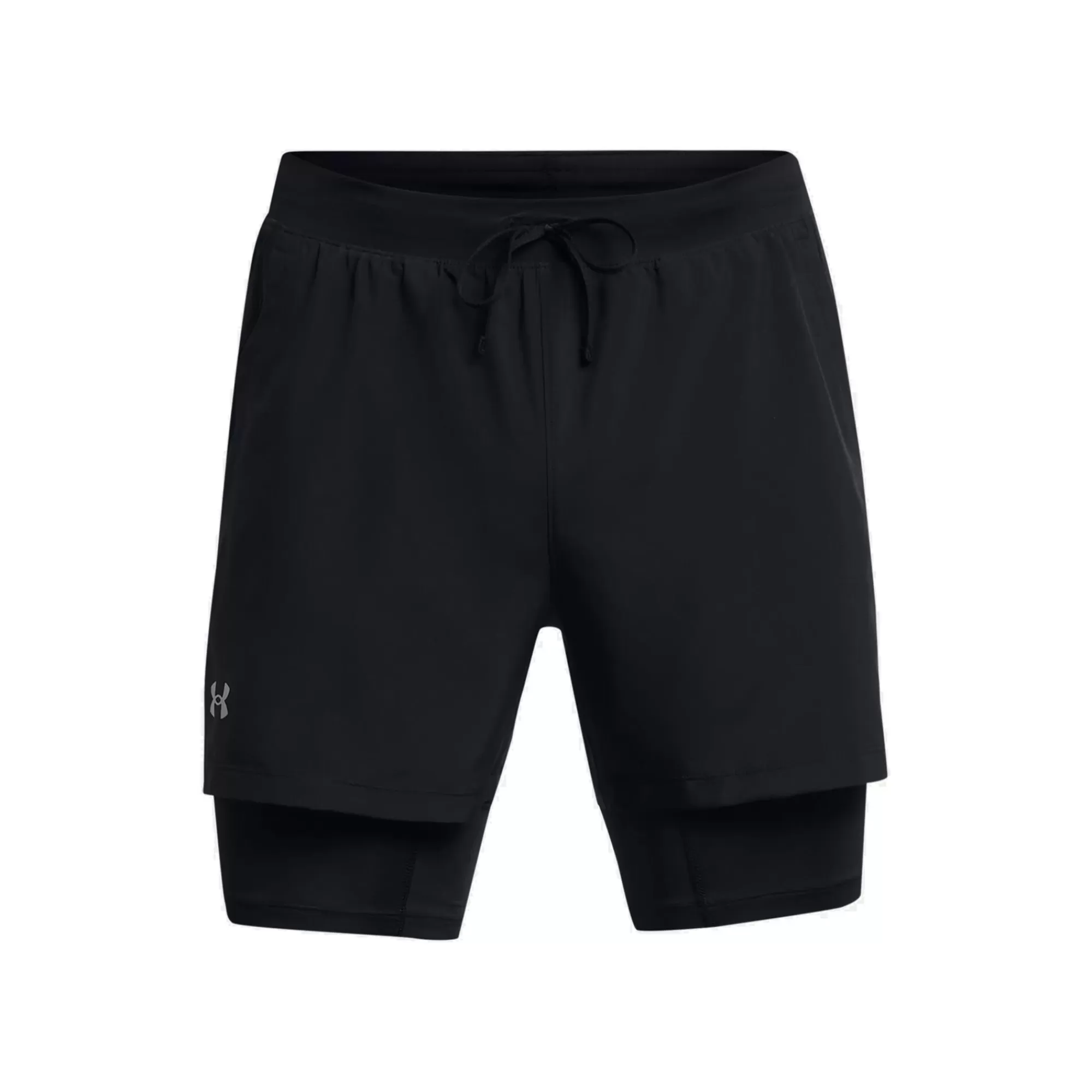 Launch 5 Inch 2-in-1 Shorts Men ->Under Armour Hot