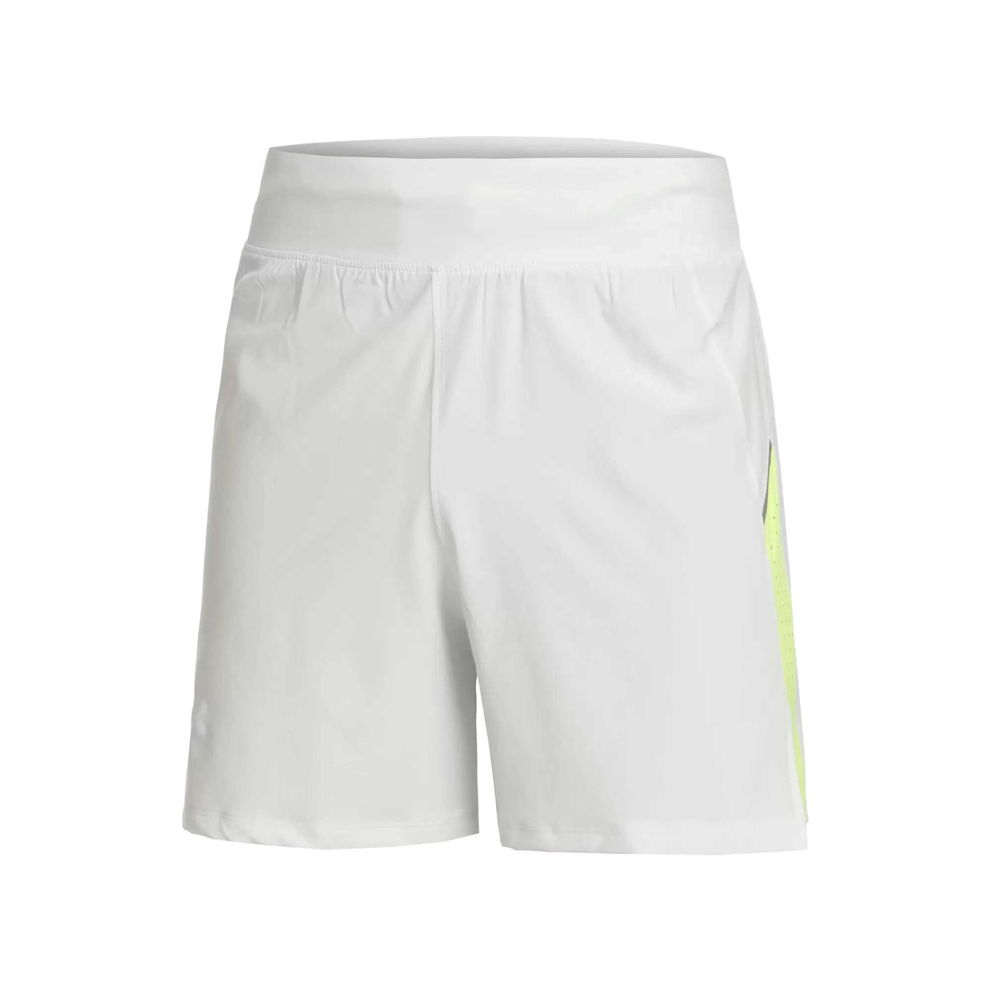 Launch Elite 5in Shorts Men - White, Neon Yellow>Under Armour Outlet