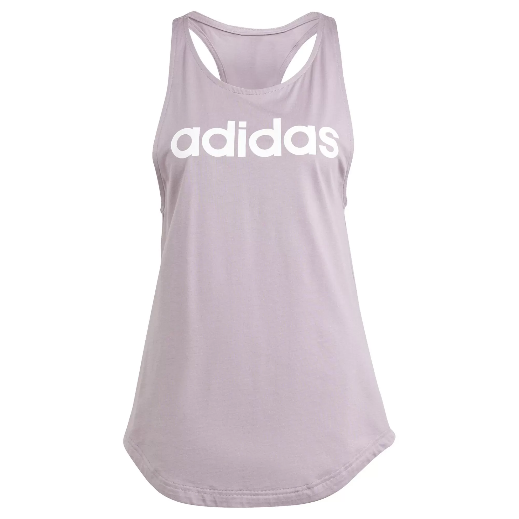 Linear Tank Top Women - Lilac, White>adidas Best Sale