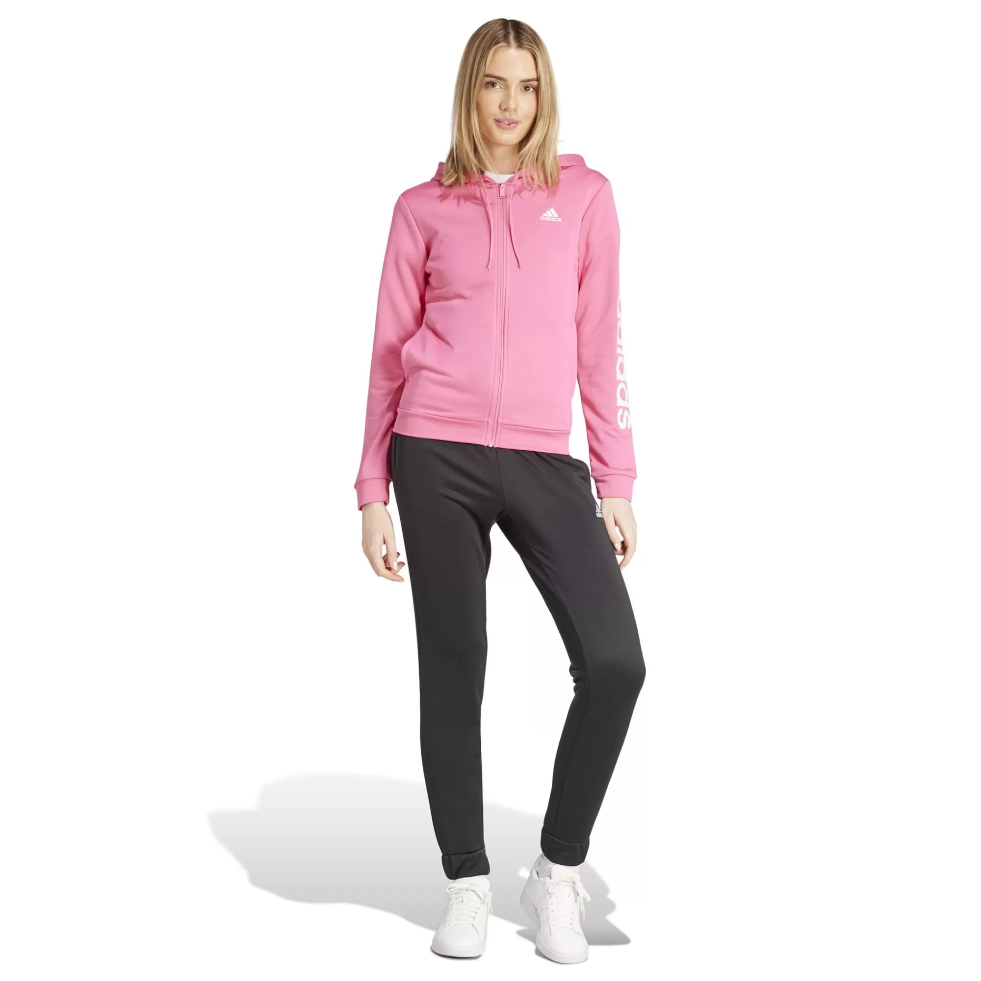 Linear Tracksuit Women - Violet, Black>adidas Hot