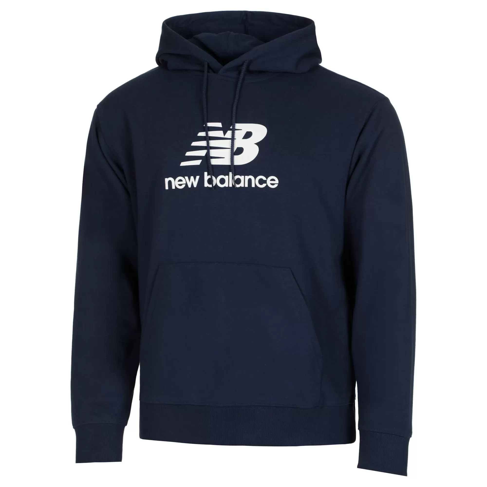 Logo French Terry Hoodie Hoody Men - Dark Blue>New Balance Cheap