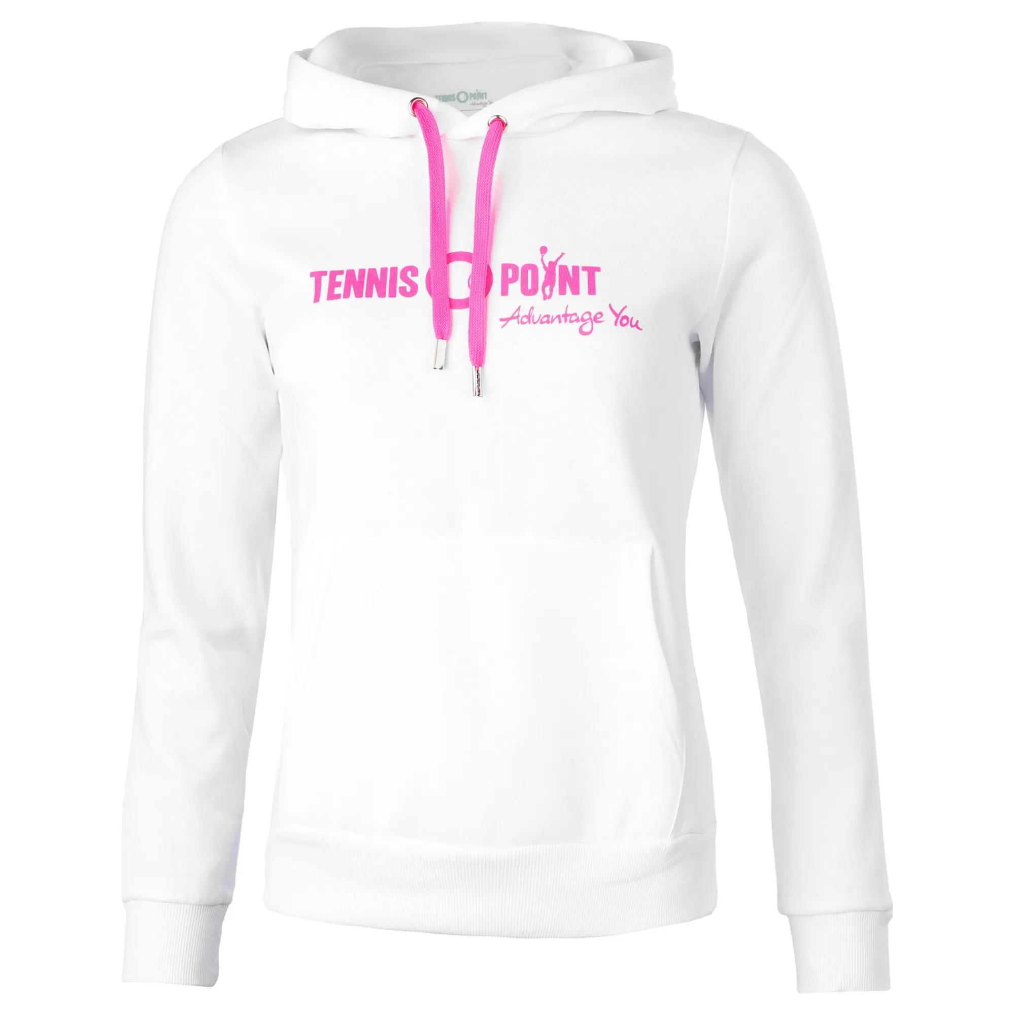 Logo Hoody Women - White, Pink>Tennis-Point Sale