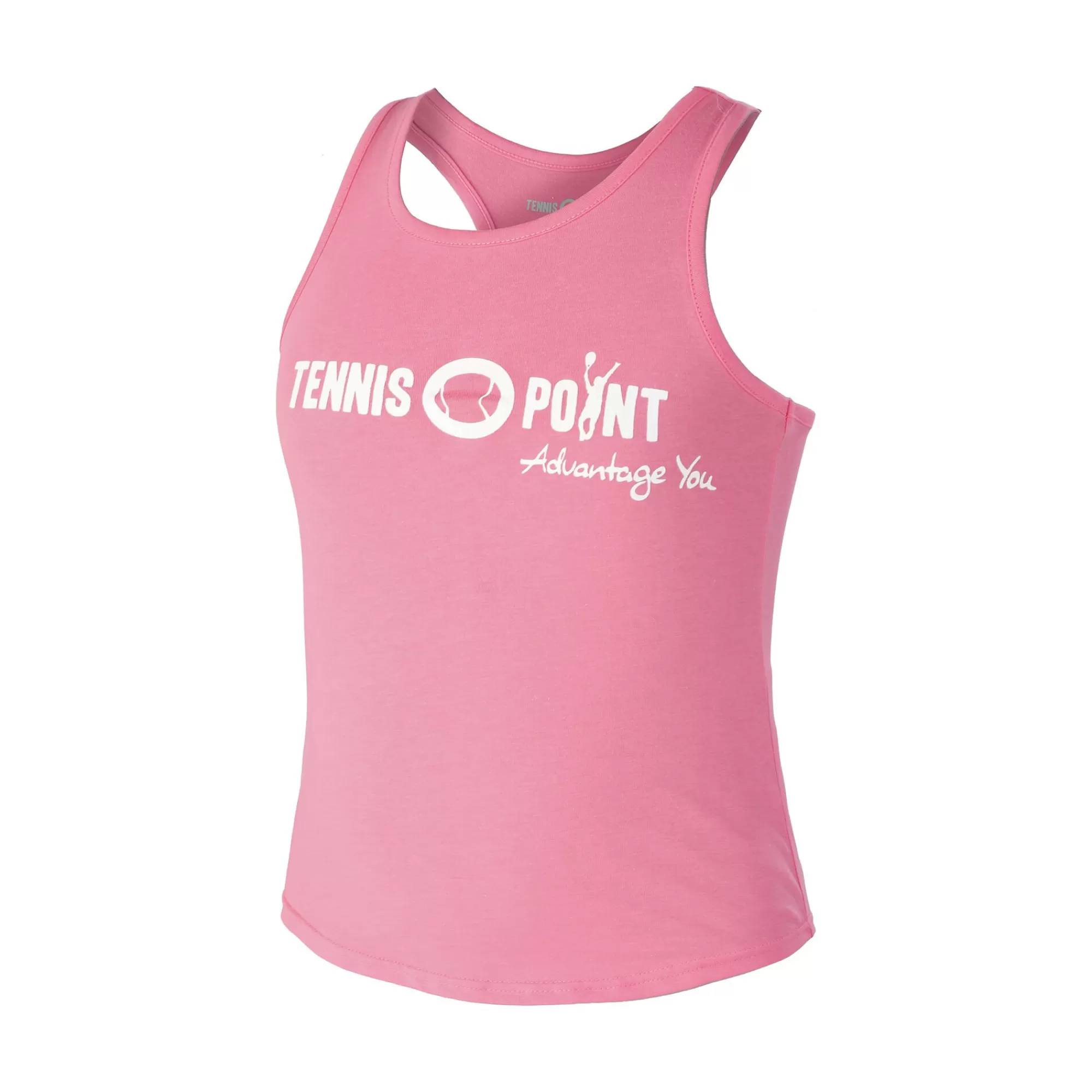 Logo Tank Top Girls - Pink, White>Tennis-Point Sale