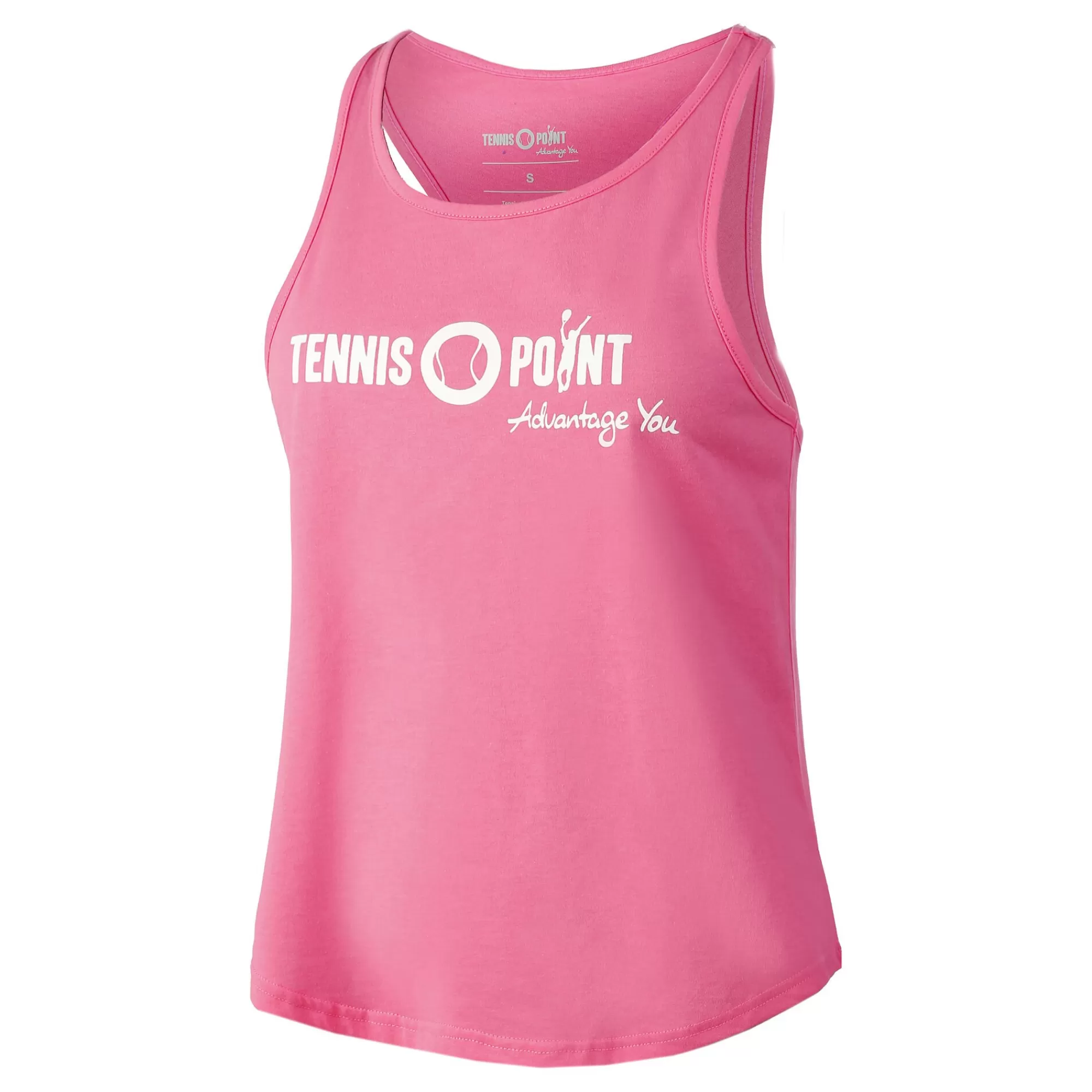 Logo Tank Top Women - Pink, White>Tennis-Point Sale