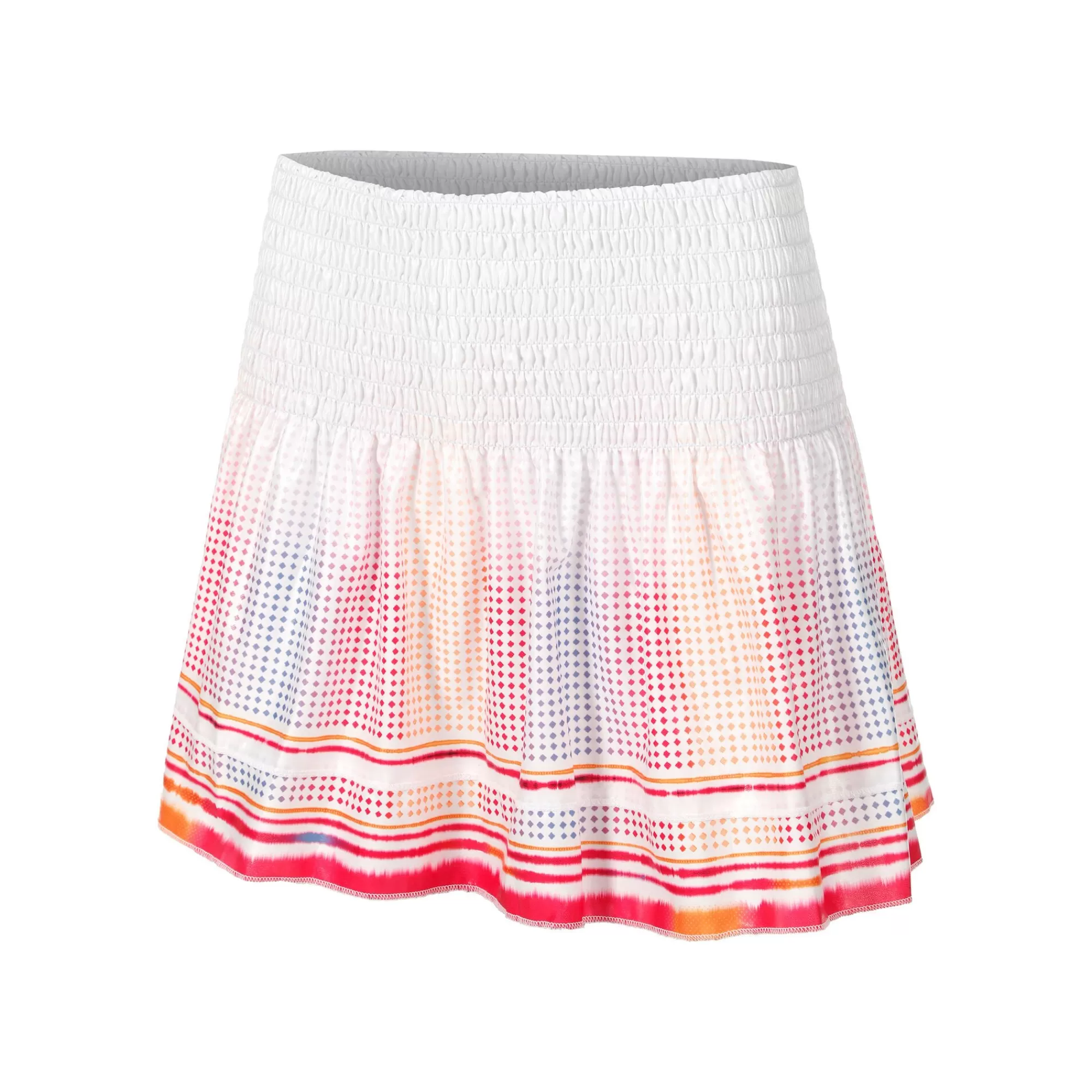 Long Classic Stripe Skirt Women - White, Multicoloured>Lucky in Love Best Sale