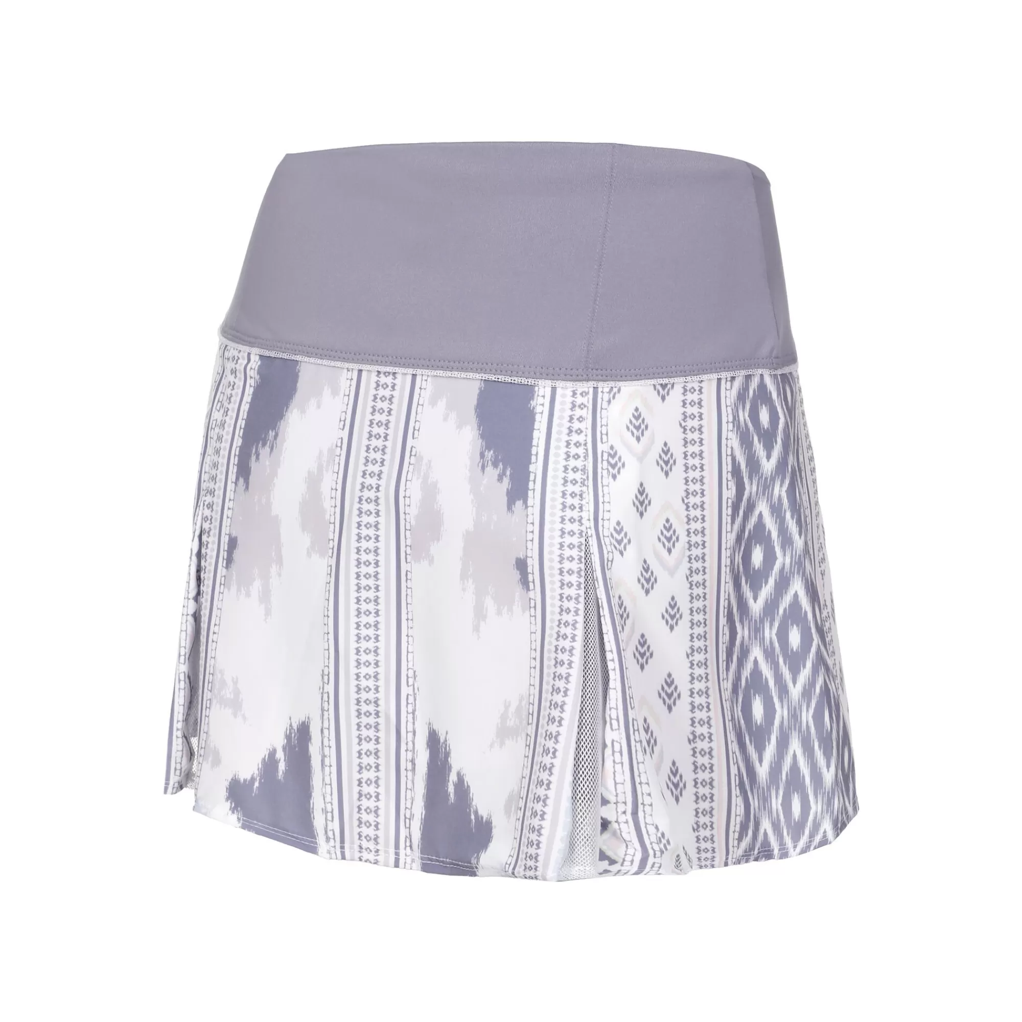 Long Fancy Ikat Skirt Women - Lilac, Multicoloured>Lucky in Love Cheap