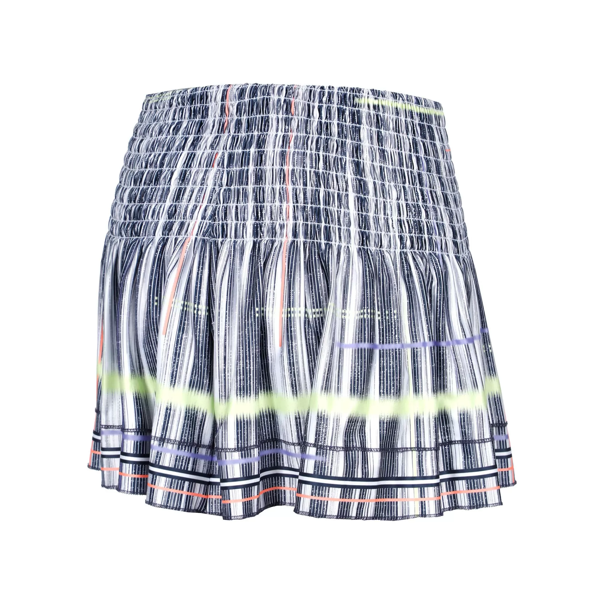 Long Électrique Smocked Skirt Women - White, Black>Lucky in Love Clearance