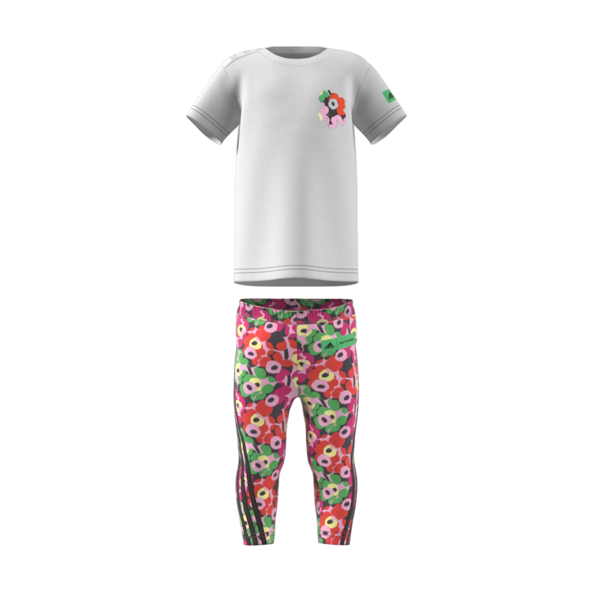 Marimekko Tight Set Baby Clothes Girls - White, Multicoloured>adidas New