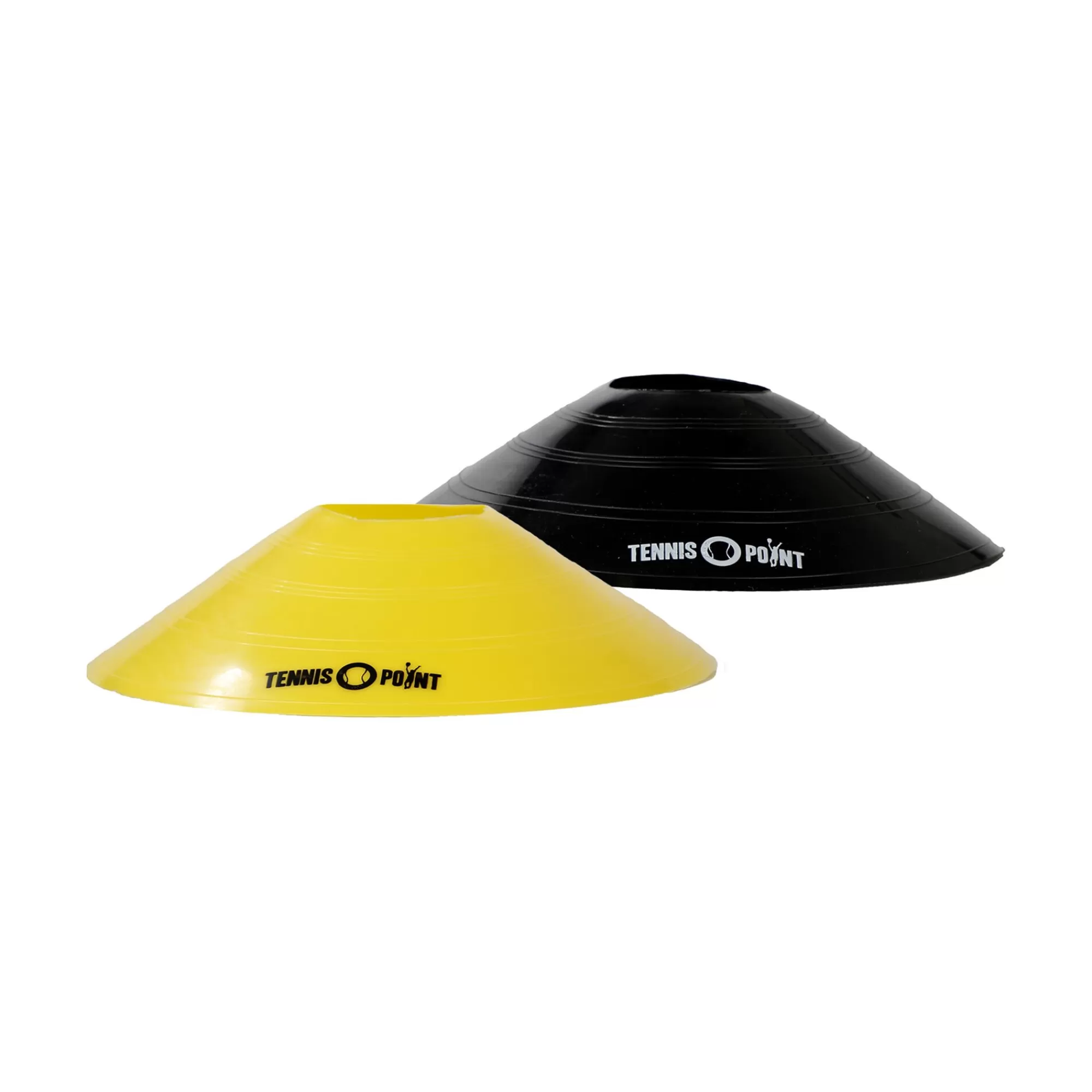20 Marking Cones - Yellow, Black>Tennis-Point Discount