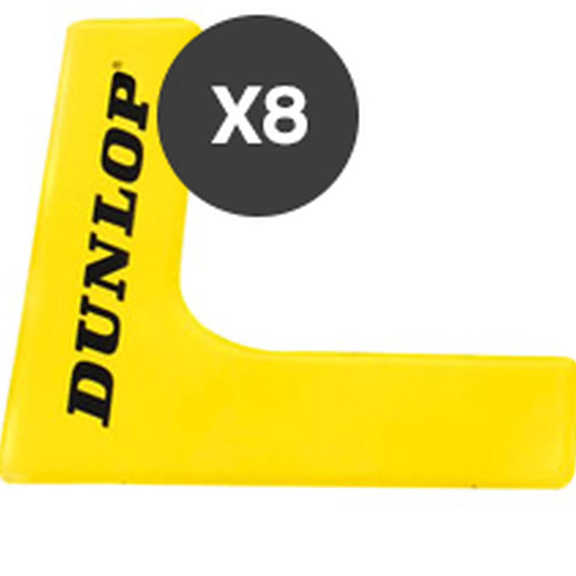 Marking Corner 8 Pack - Yellow>Dunlop New
