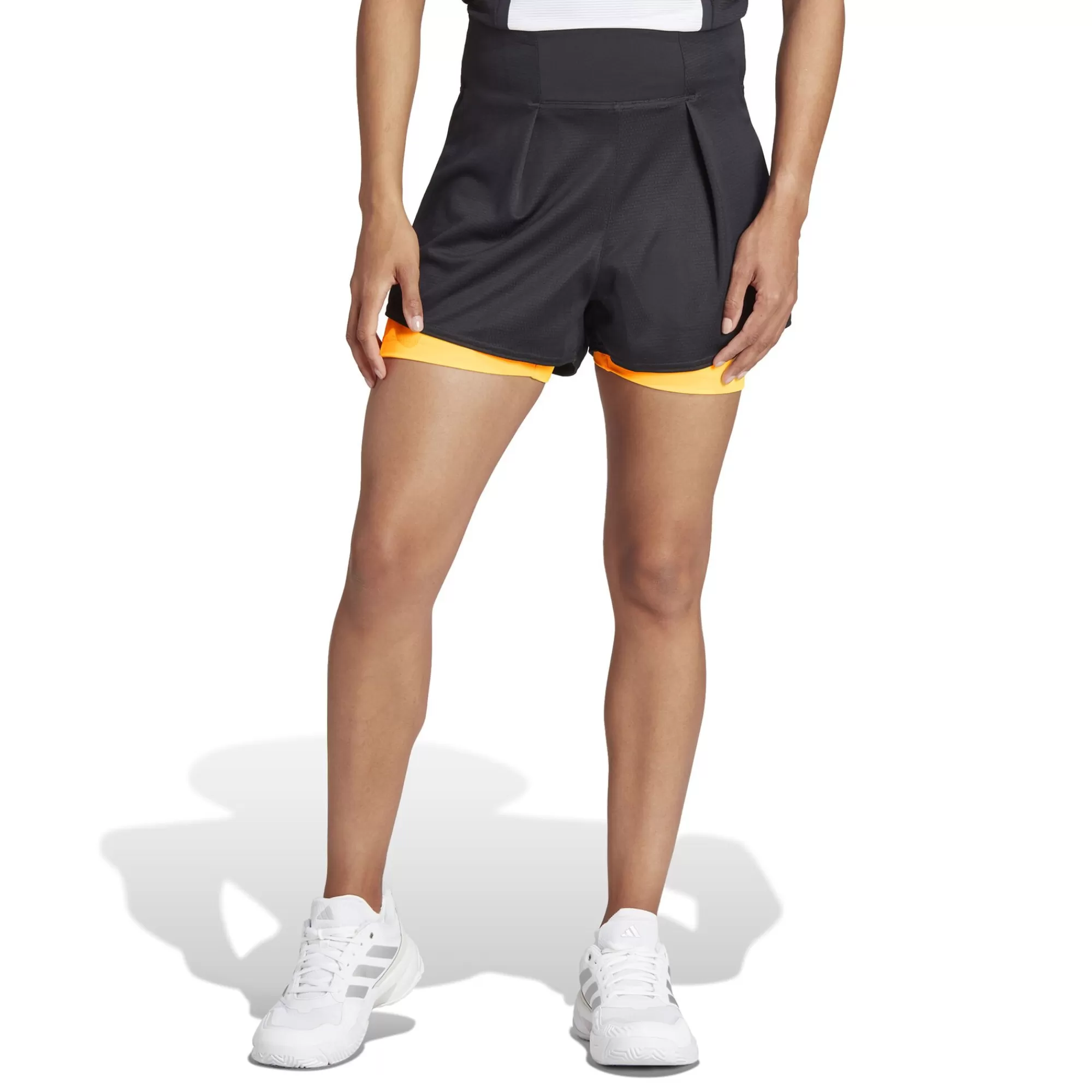 Match Pro Shorts Women - Black, Orange>adidas New