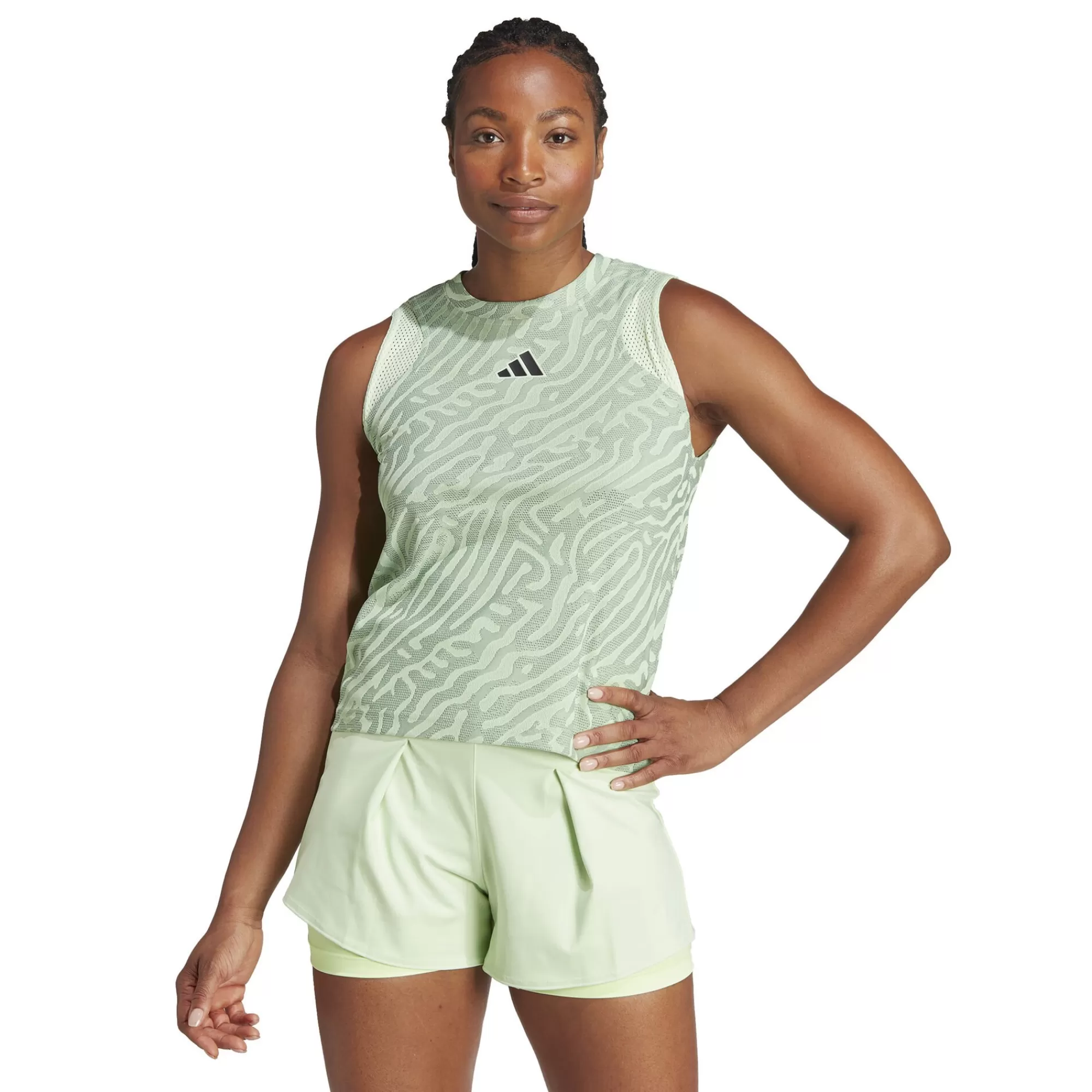Match Pro Tank Top Women - Light Green>adidas Best