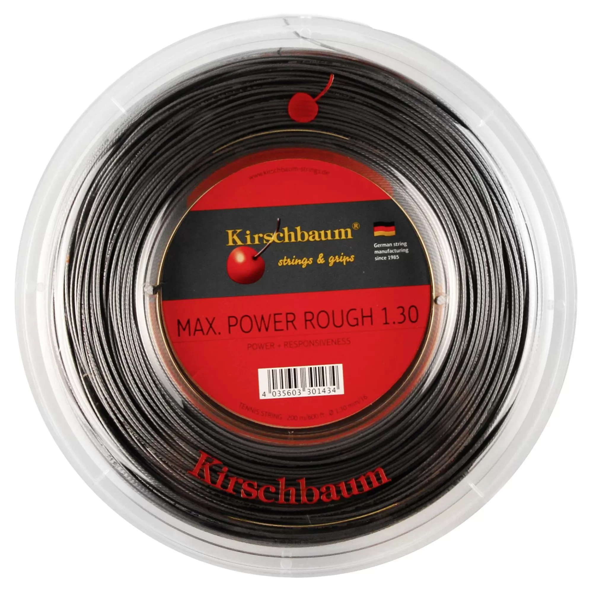 Max Power Rough String Reel 200m ->Kirschbaum Shop