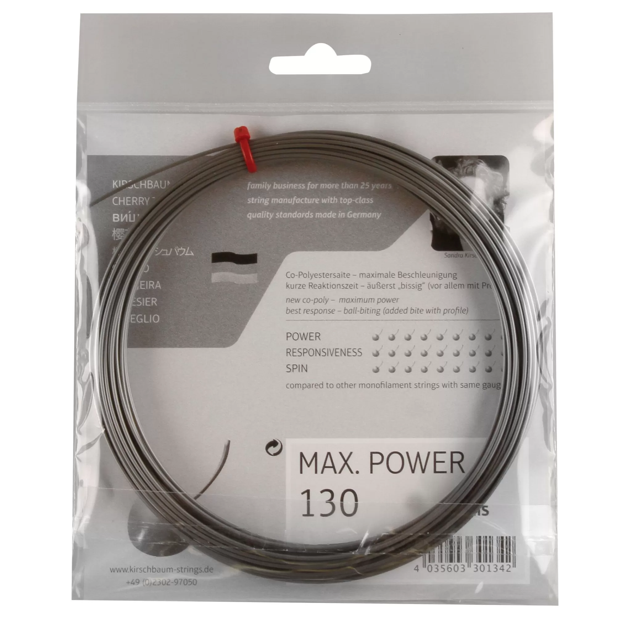 Max Power String Set 12m ->Kirschbaum Shop