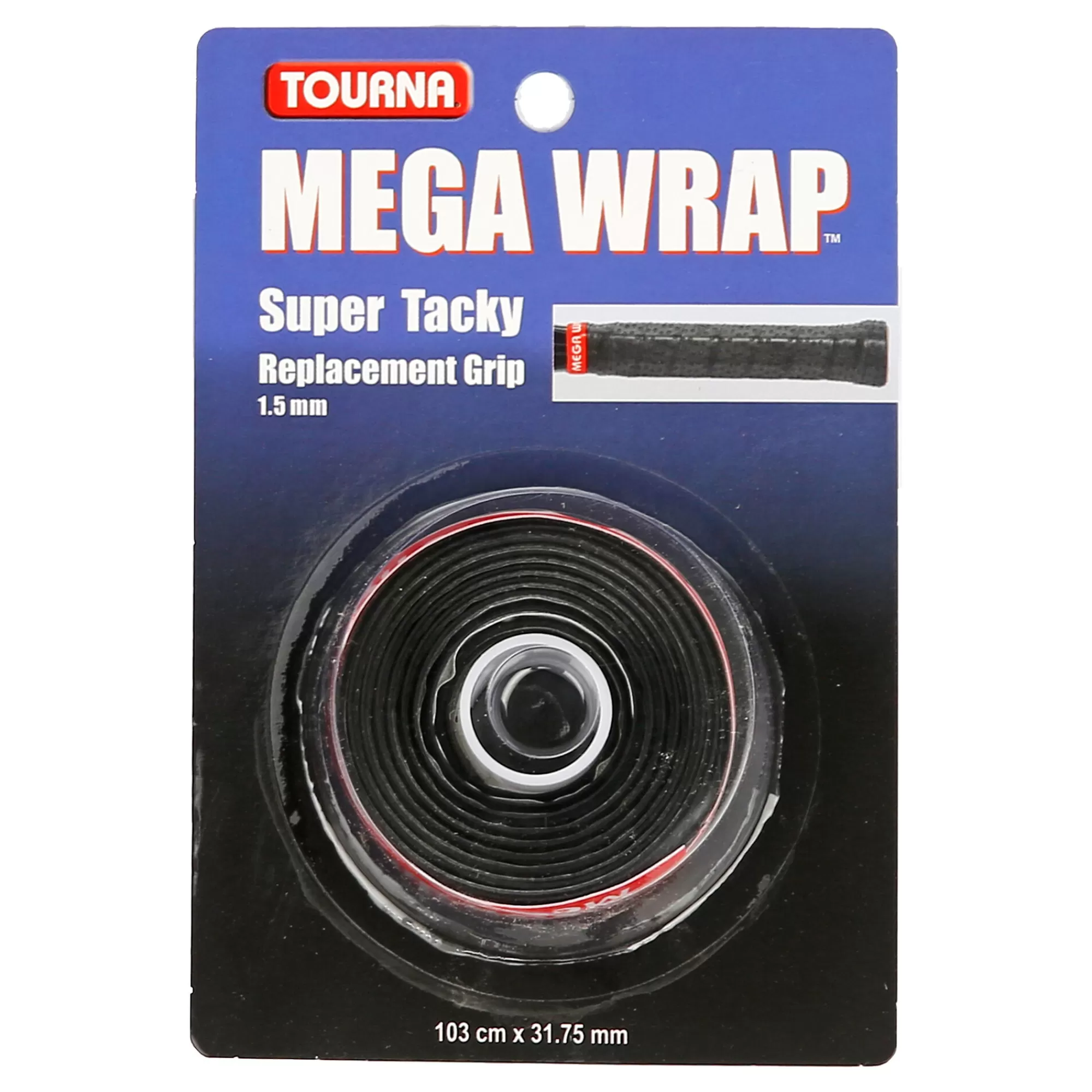 Mega Wrap 1 Pack - Black>Tourna Discount