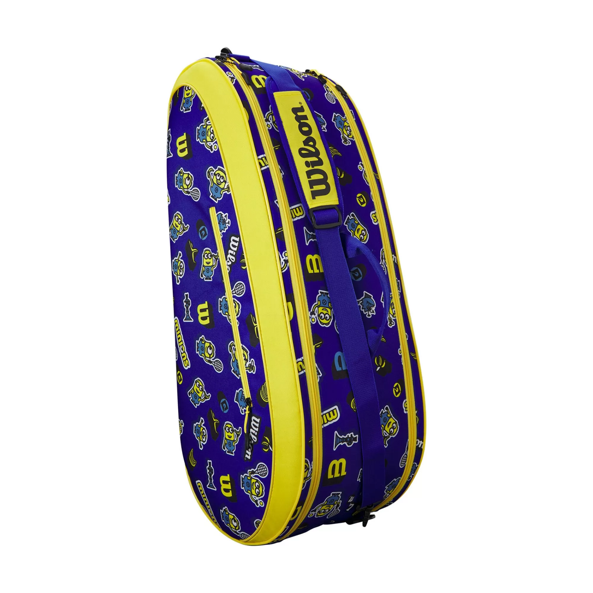 Minions V 3.0 Team Racket Bag 6 Pack - Blue, Yellow>Wilson Cheap