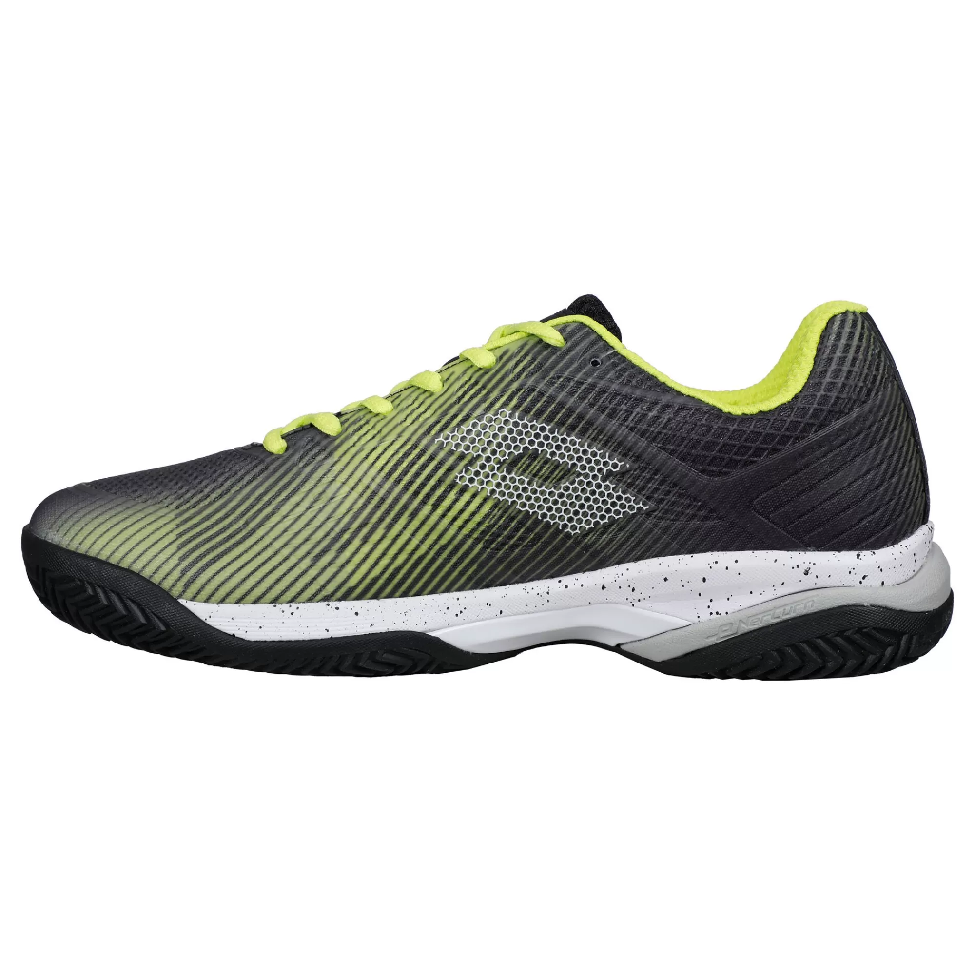 Mirage 300 III Clay Court Shoe Men - Black, White>Lotto Clearance