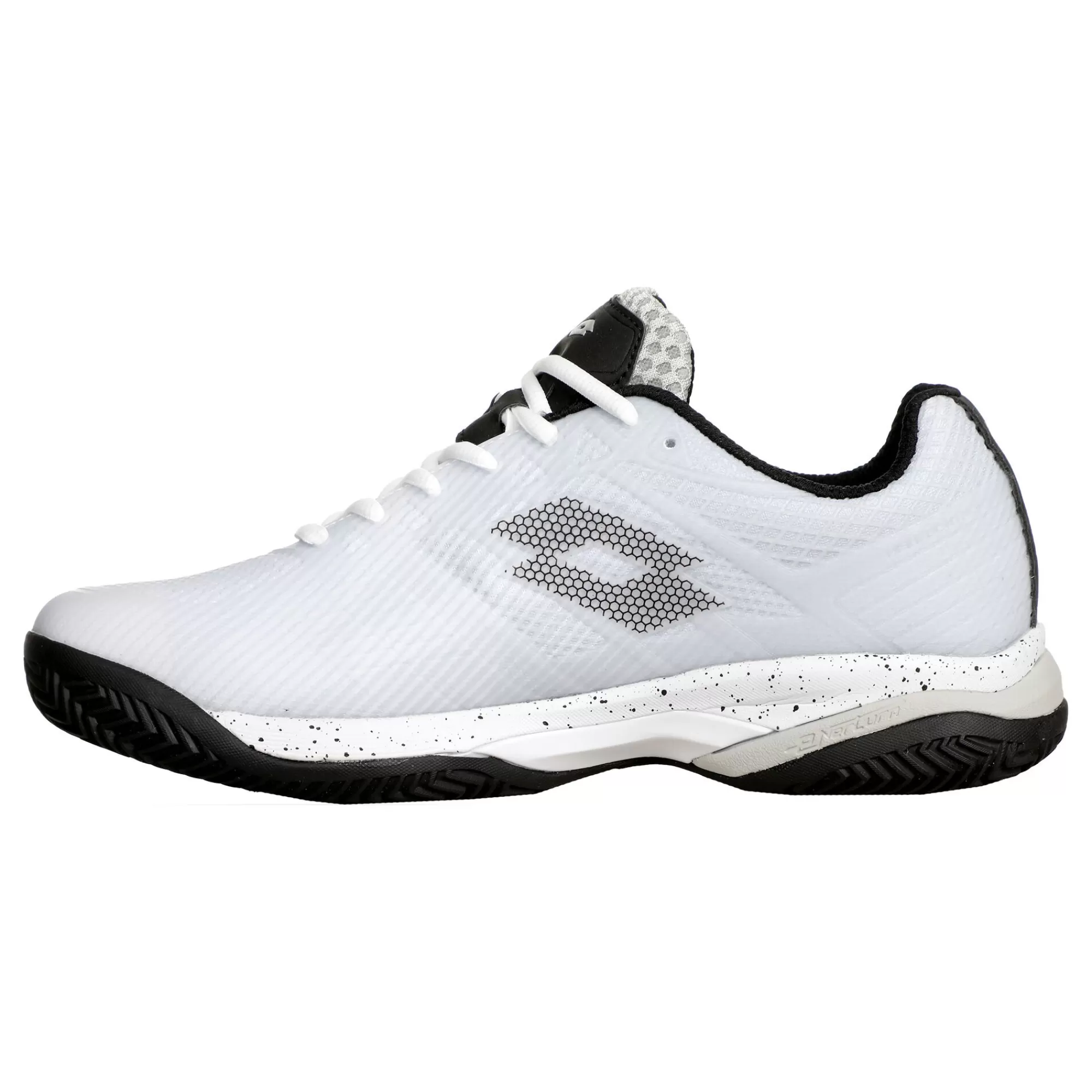 Mirage 300 III Clay Court Shoe Men - White, Black>Lotto Outlet