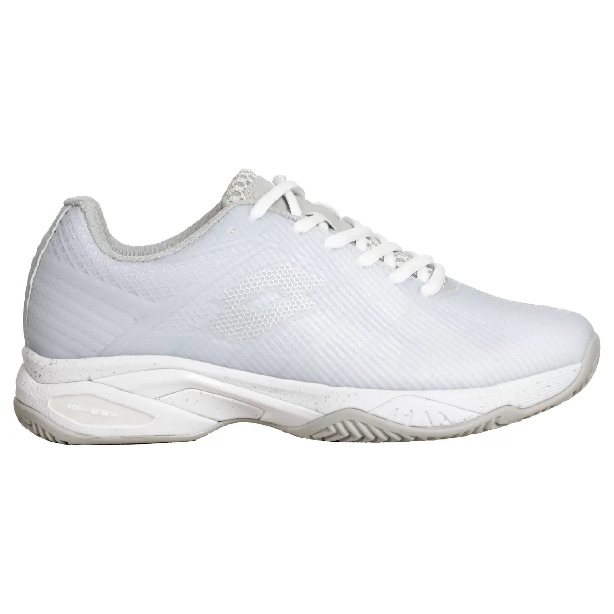 Mirage 300 III Clay Court Shoe Women - White, Grey>Lotto Cheap