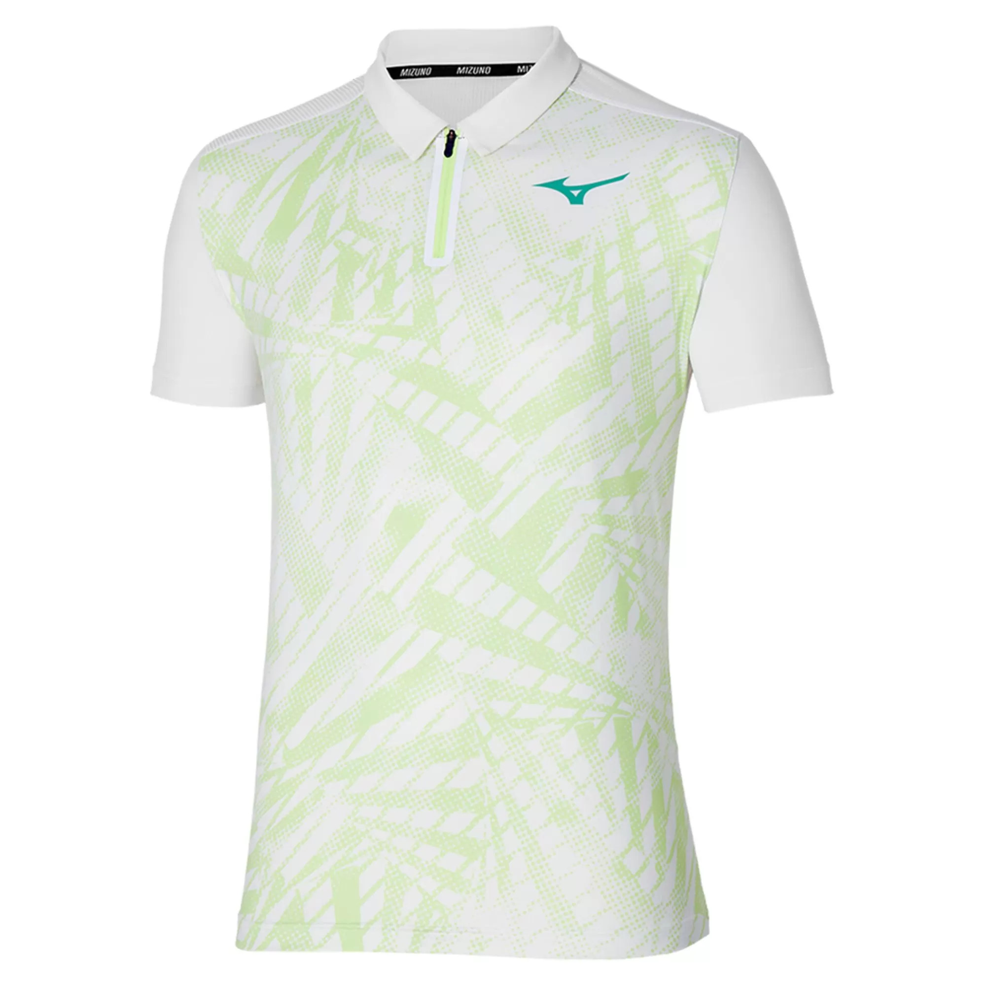 Mugen Shadow Polo Men - White, Lime>Mizuno Online
