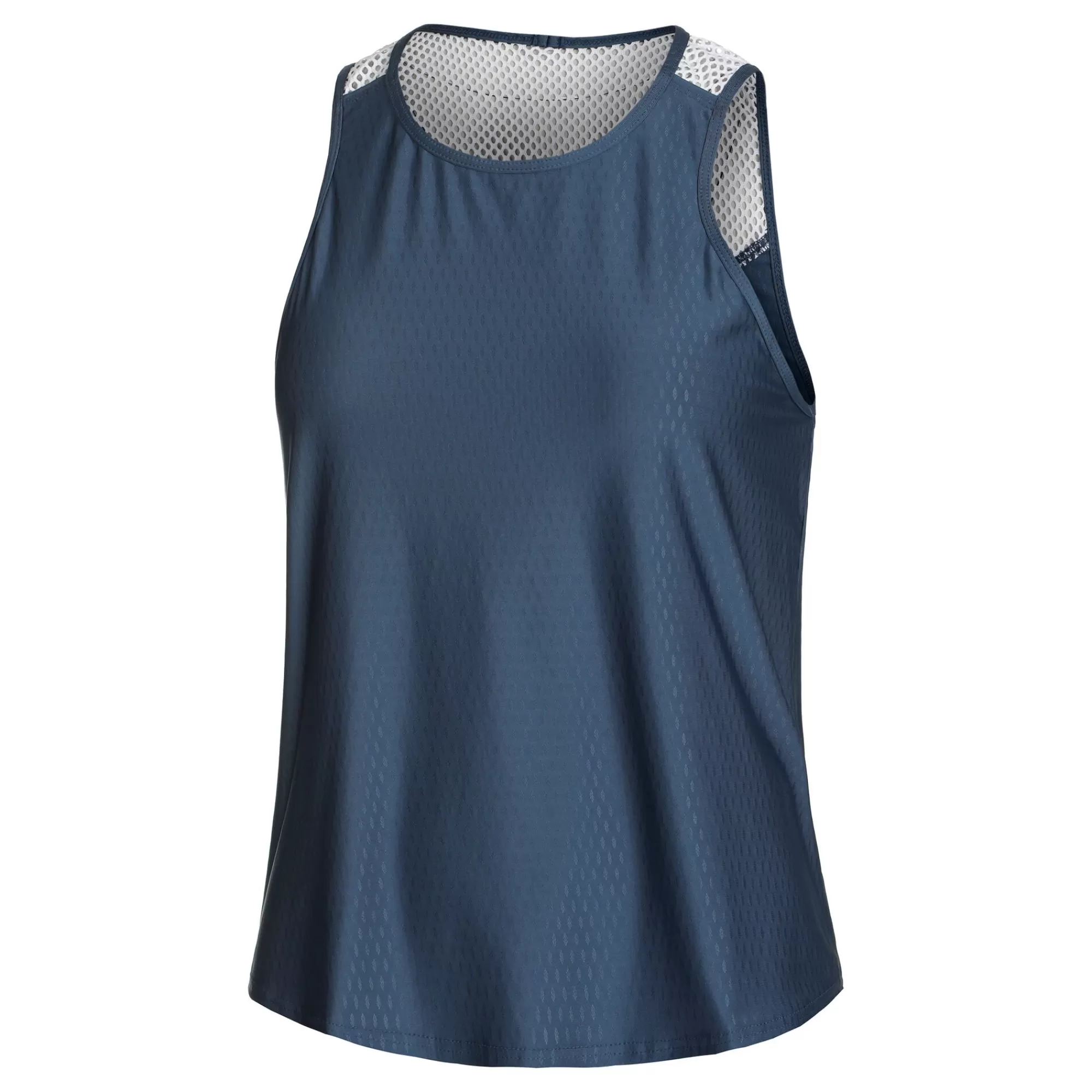 Net It Be Tank Top Women - Blue, White>Lucky in Love Flash Sale