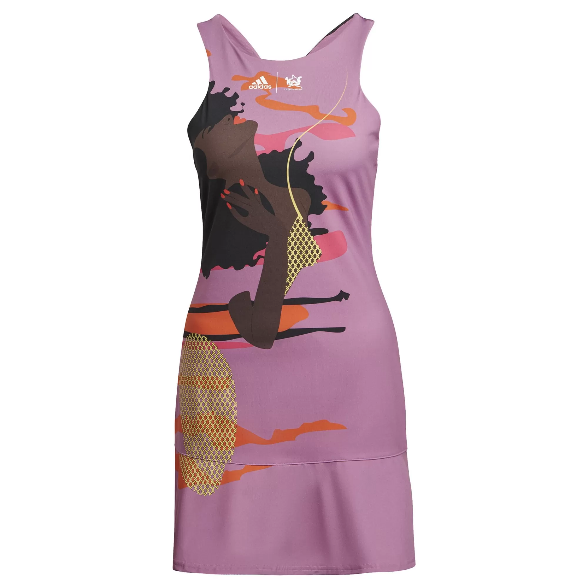 New York Y Dress Women - Lilac, Multicoloured>adidas Cheap