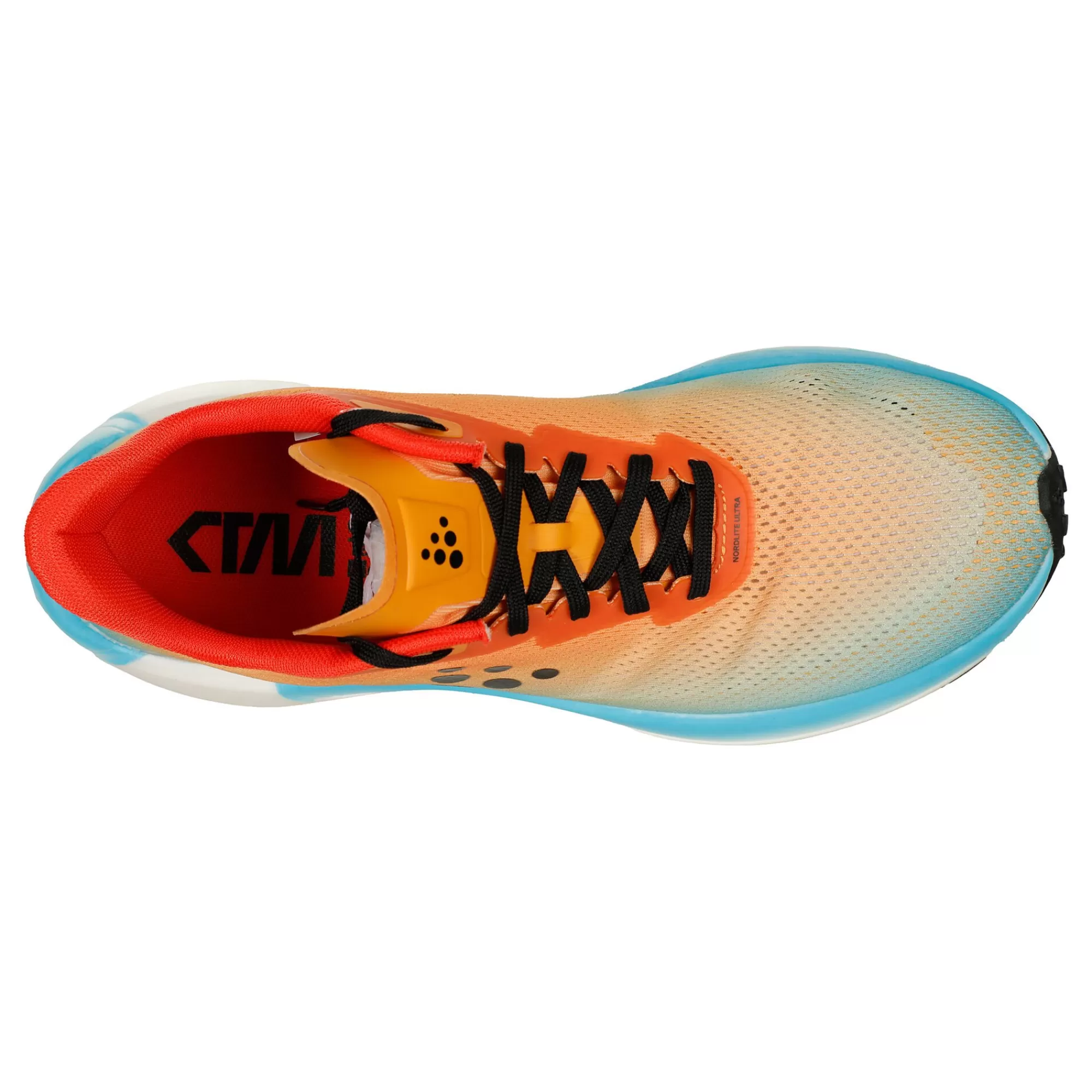 Nordlite Ultra Neutral Running Shoe Men - Orange, Light Blue>Craft Outlet