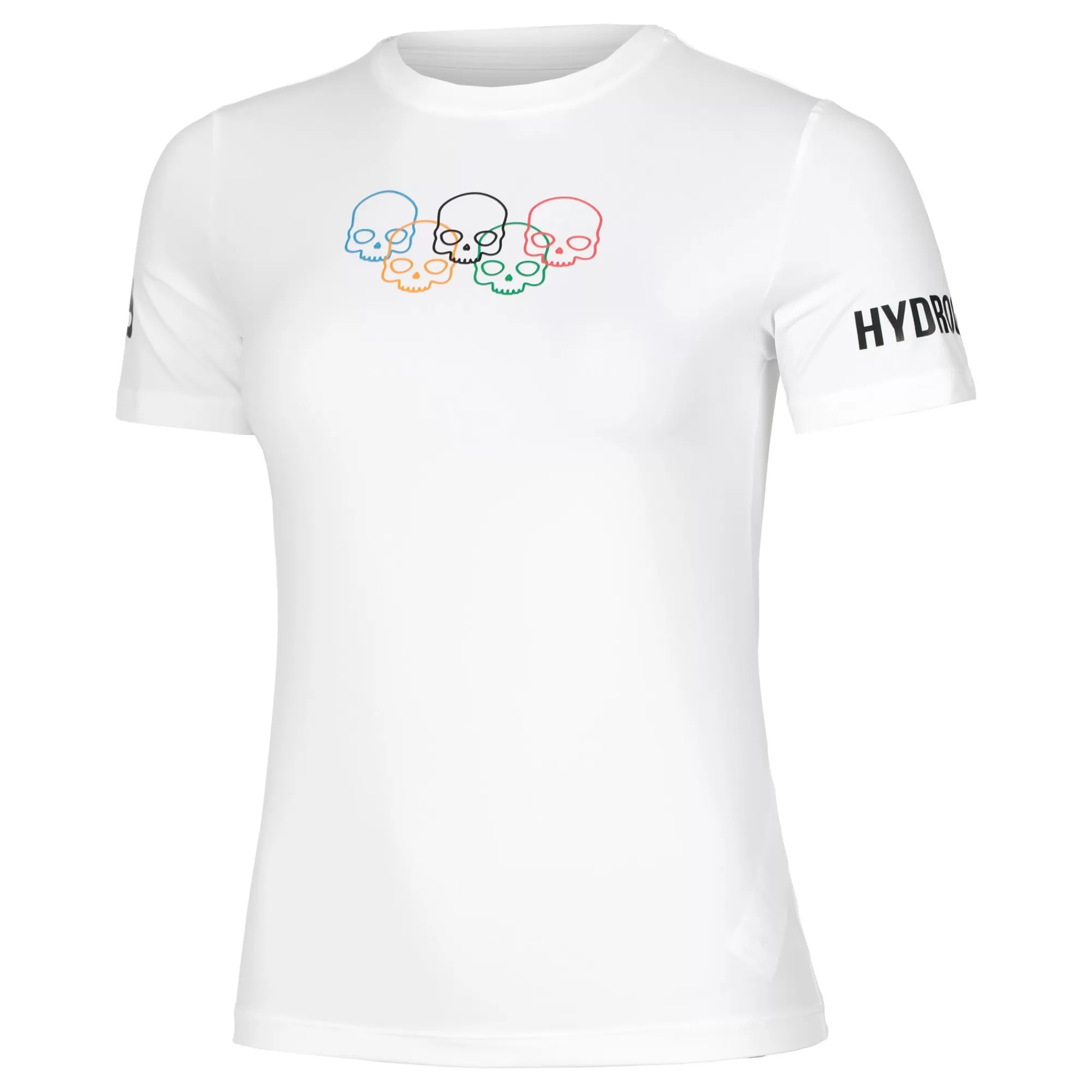 Olympic Skull Tech T-Shirt Women ->Hydrogen Best Sale