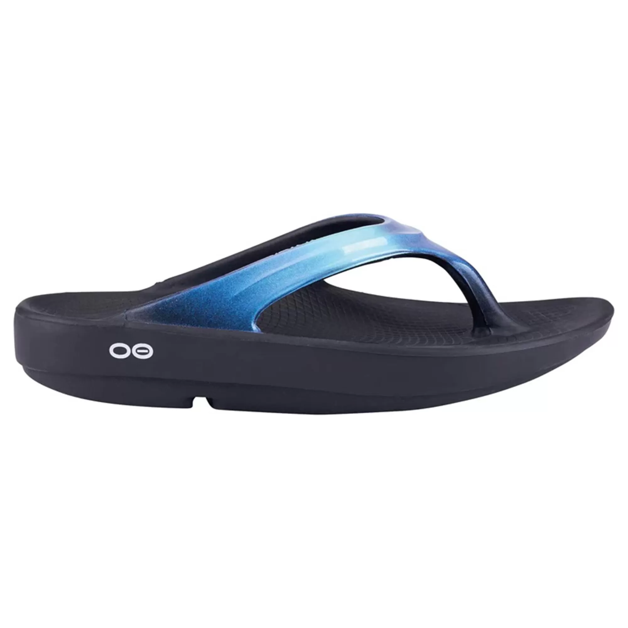 Oolala Luxe Recovery Shoe Women - Black, Blue>OOFOS Discount