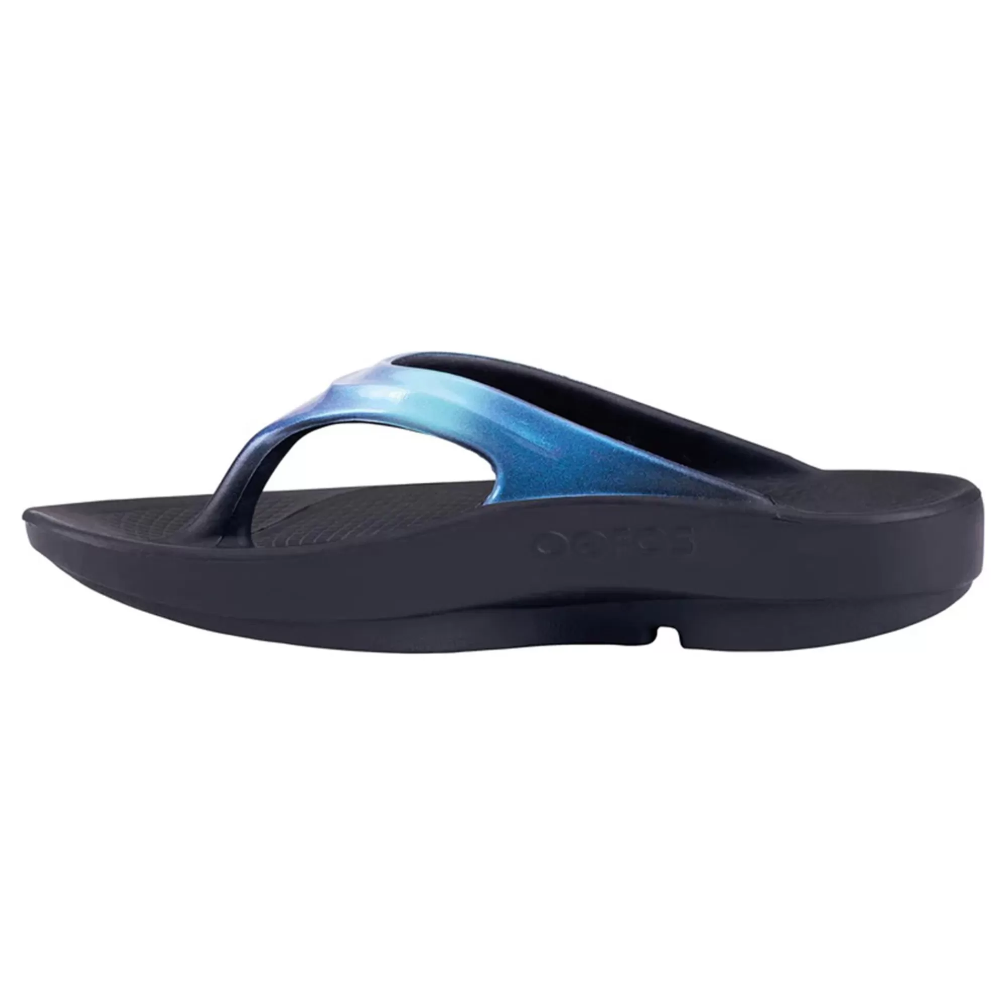 Oolala Luxe Recovery Shoe Women - Black, Blue>OOFOS Discount