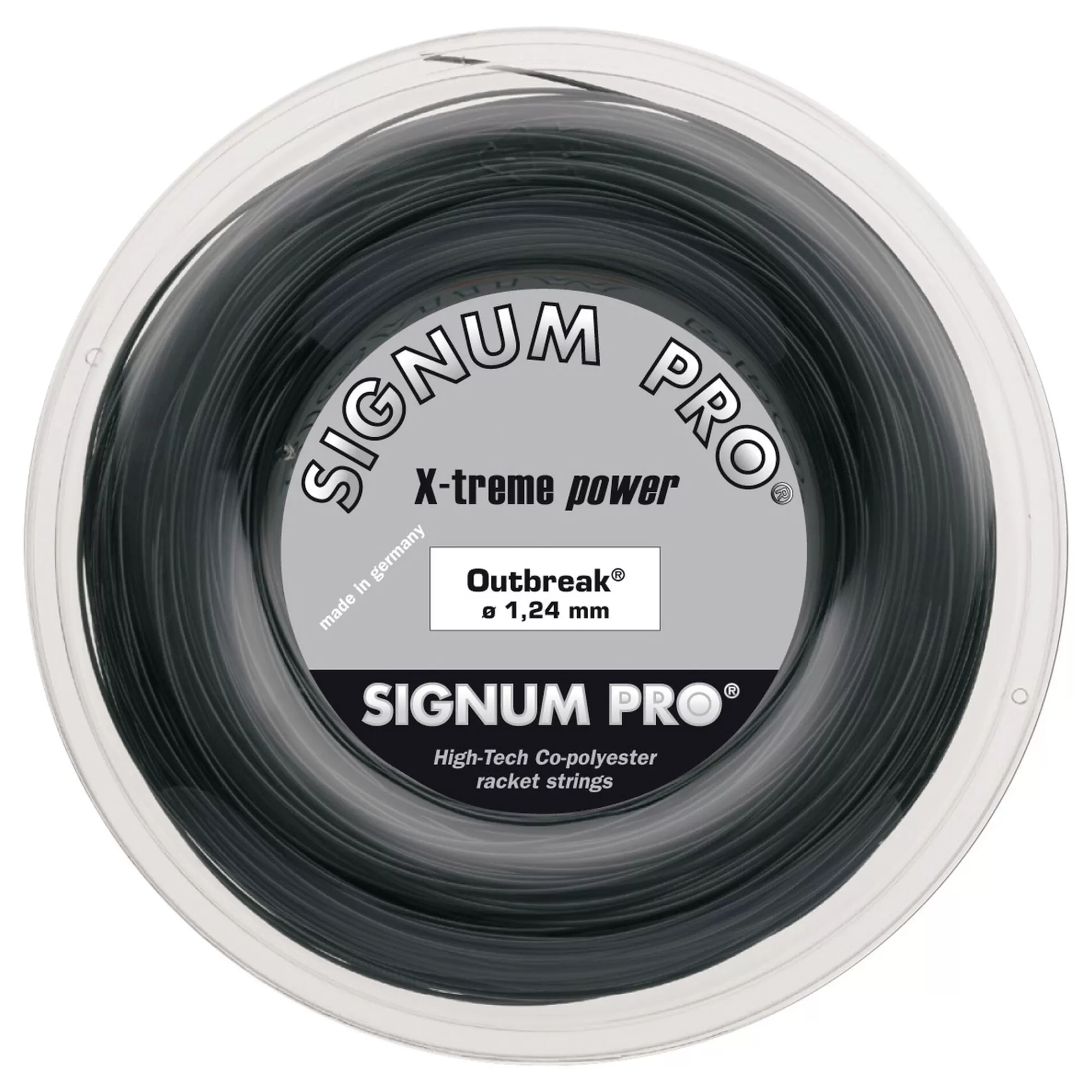 Outbreak String Reel 200m - Anthracite>Signum Pro Shop